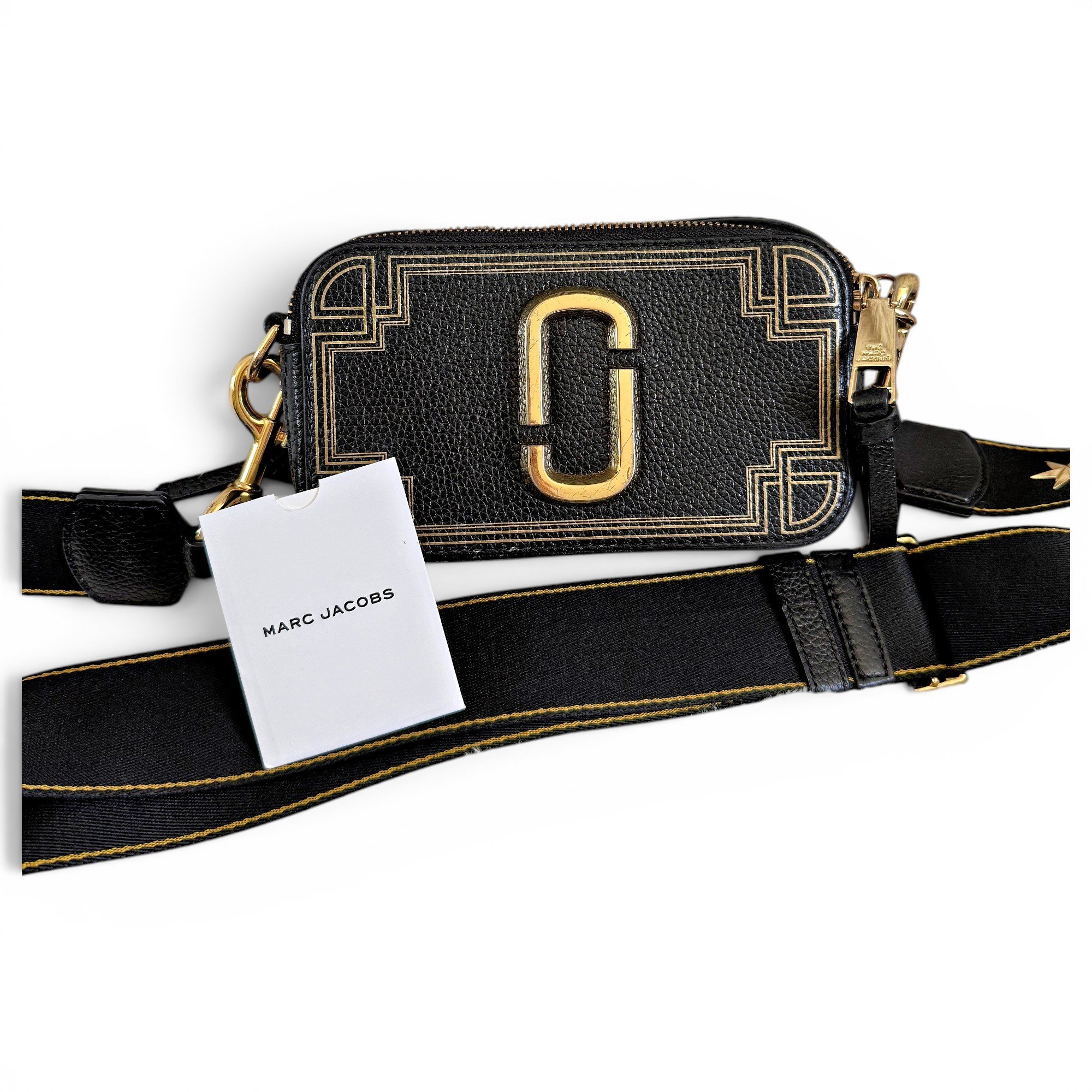 Snapshot leather crossbody bag