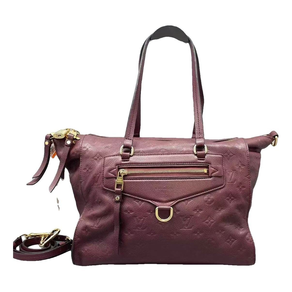 Lumineuse leather handbag