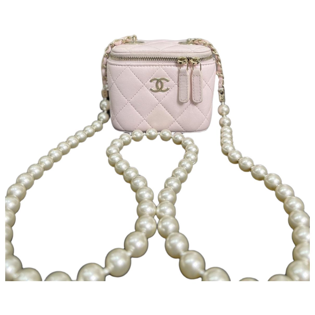 Chanel Trendy CC Vanity leather mini bag