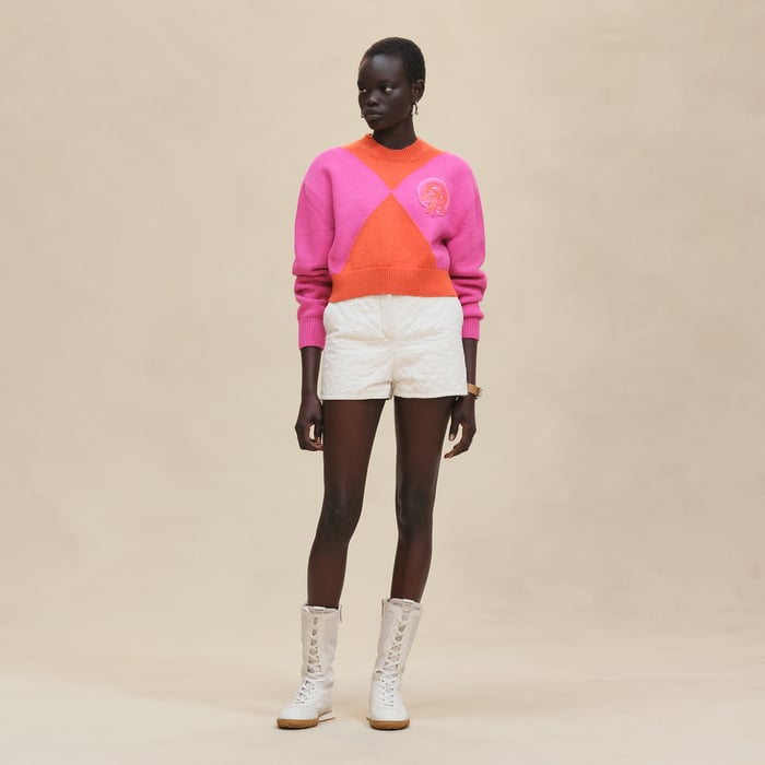 Rose Sakura Long-sleeve Sweater