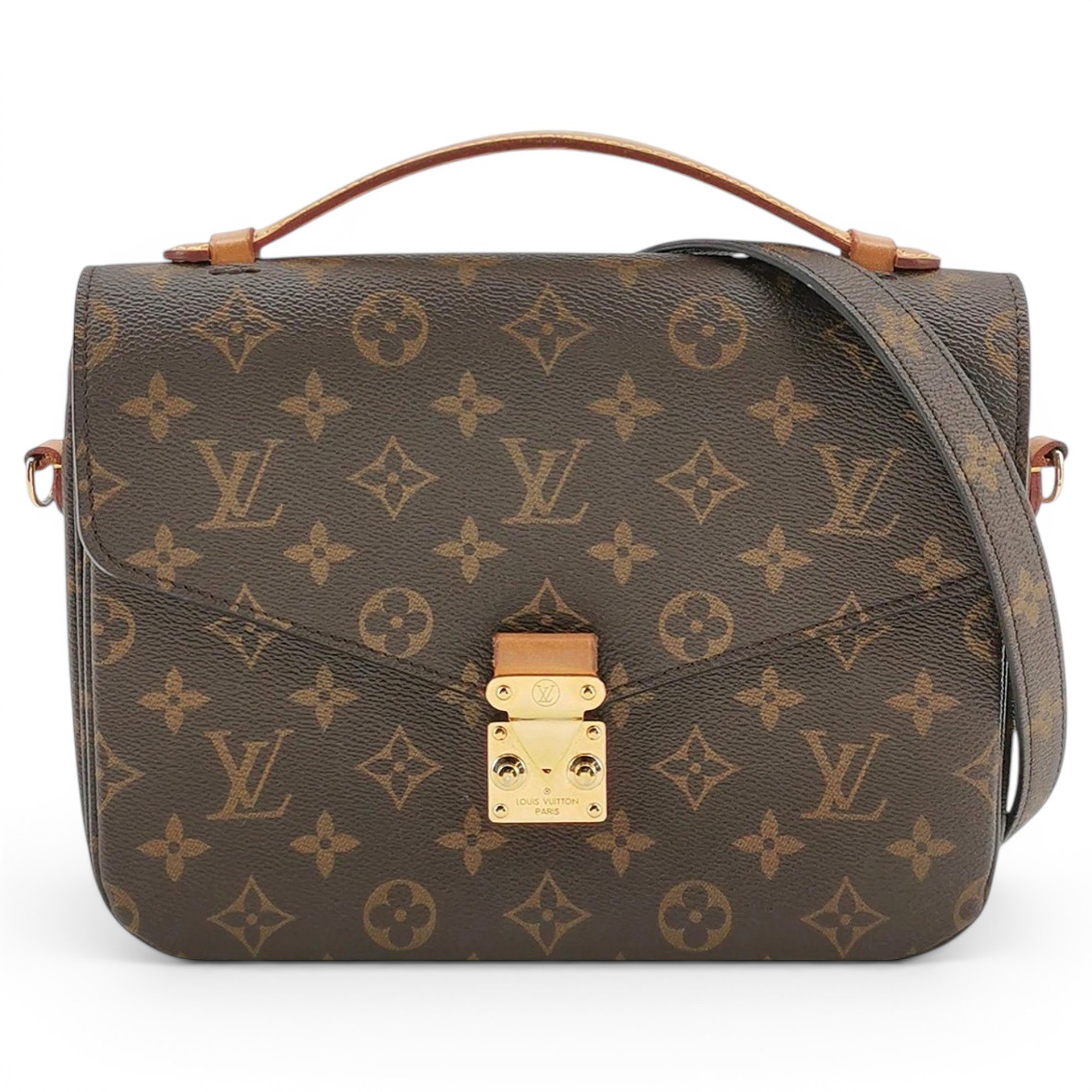 Metis leather handbag