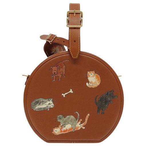 Petite Boîte Chapeau leather handbag
