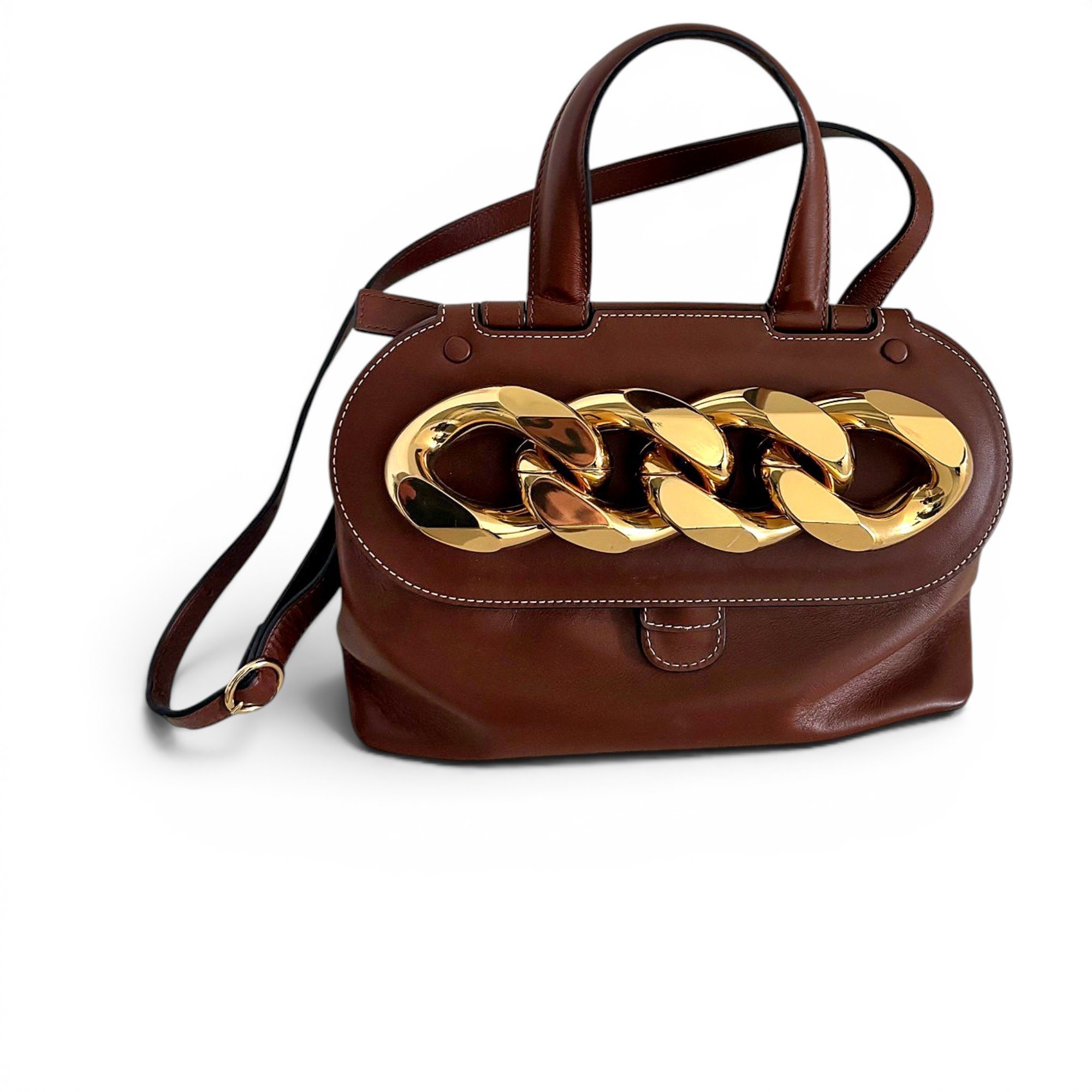 JW Anderson Chain leather crossbody bag
