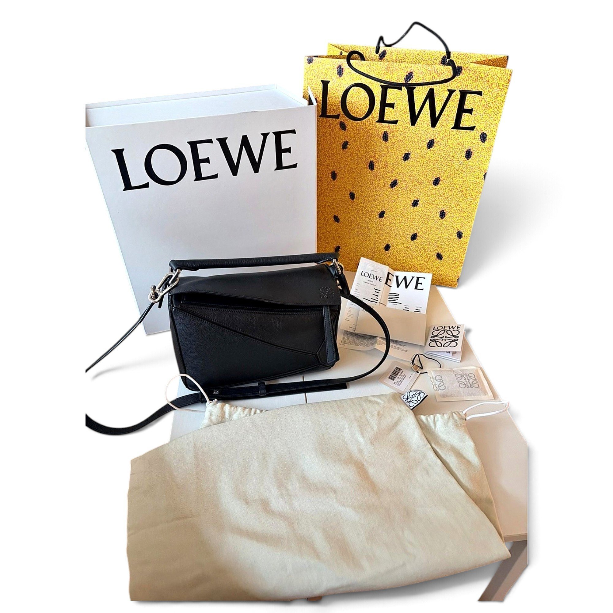 Loewe Puzzle leather crossbody bag