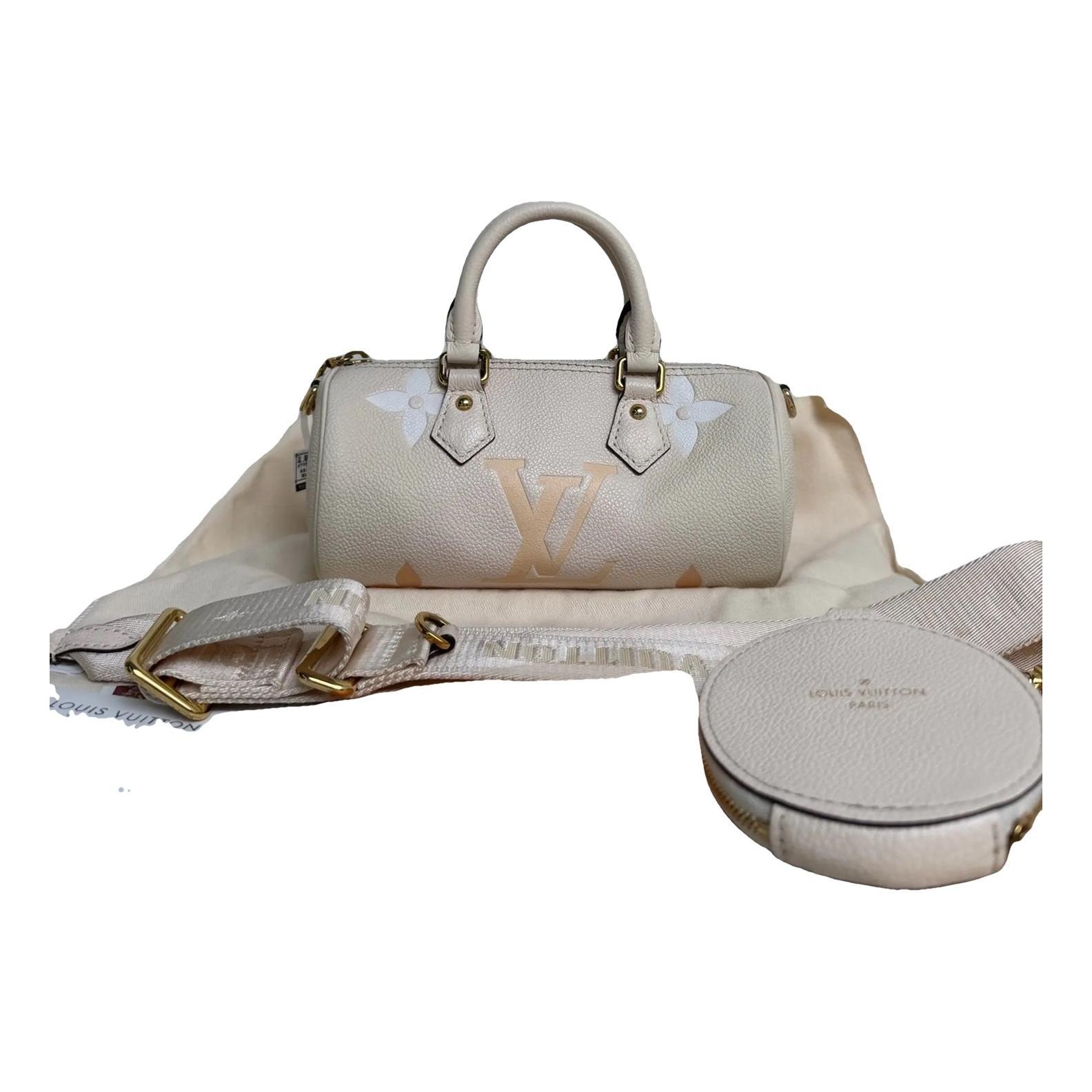 Papillon BB leather crossbody bag