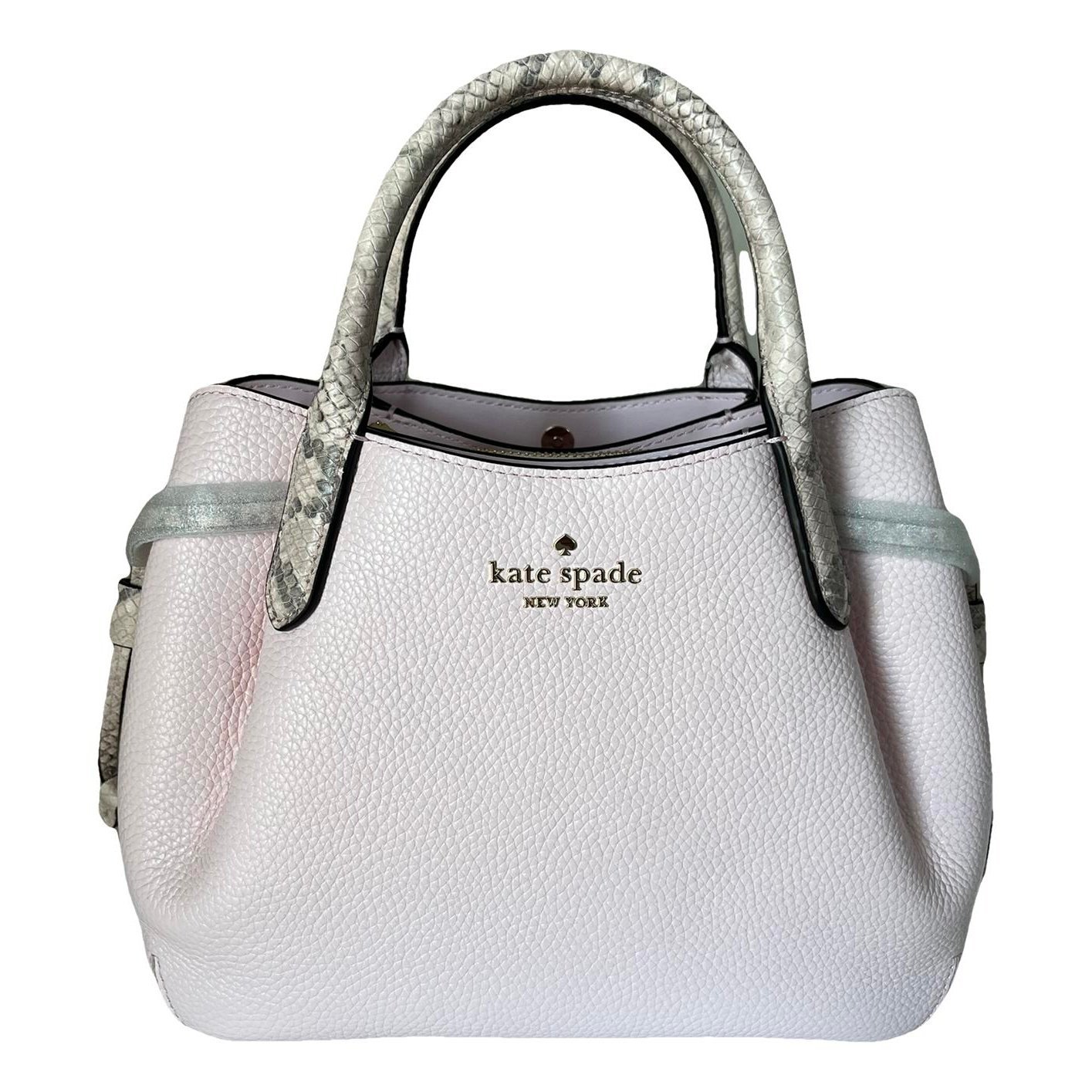 Leather satchel