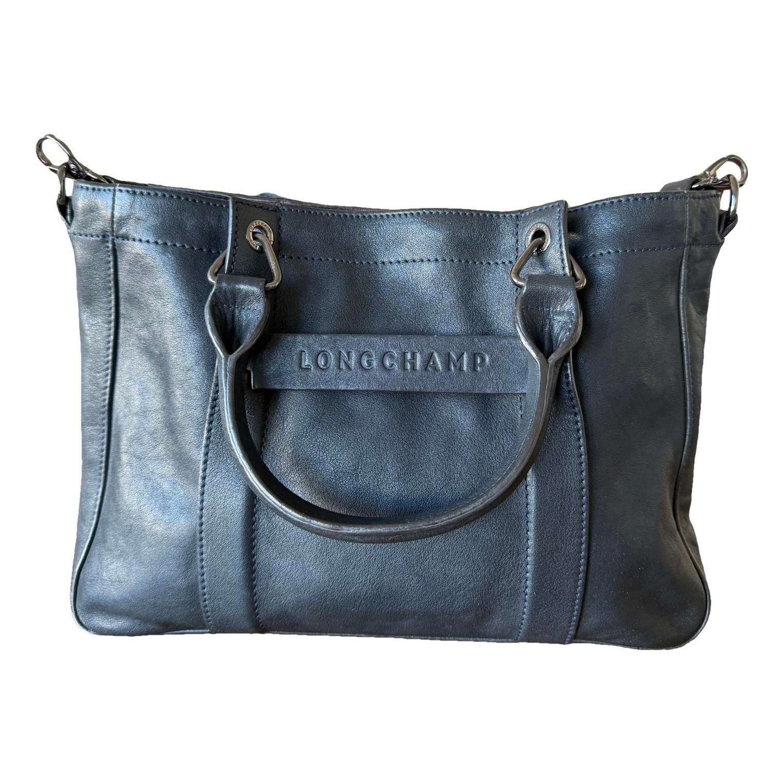 3D leather handbag