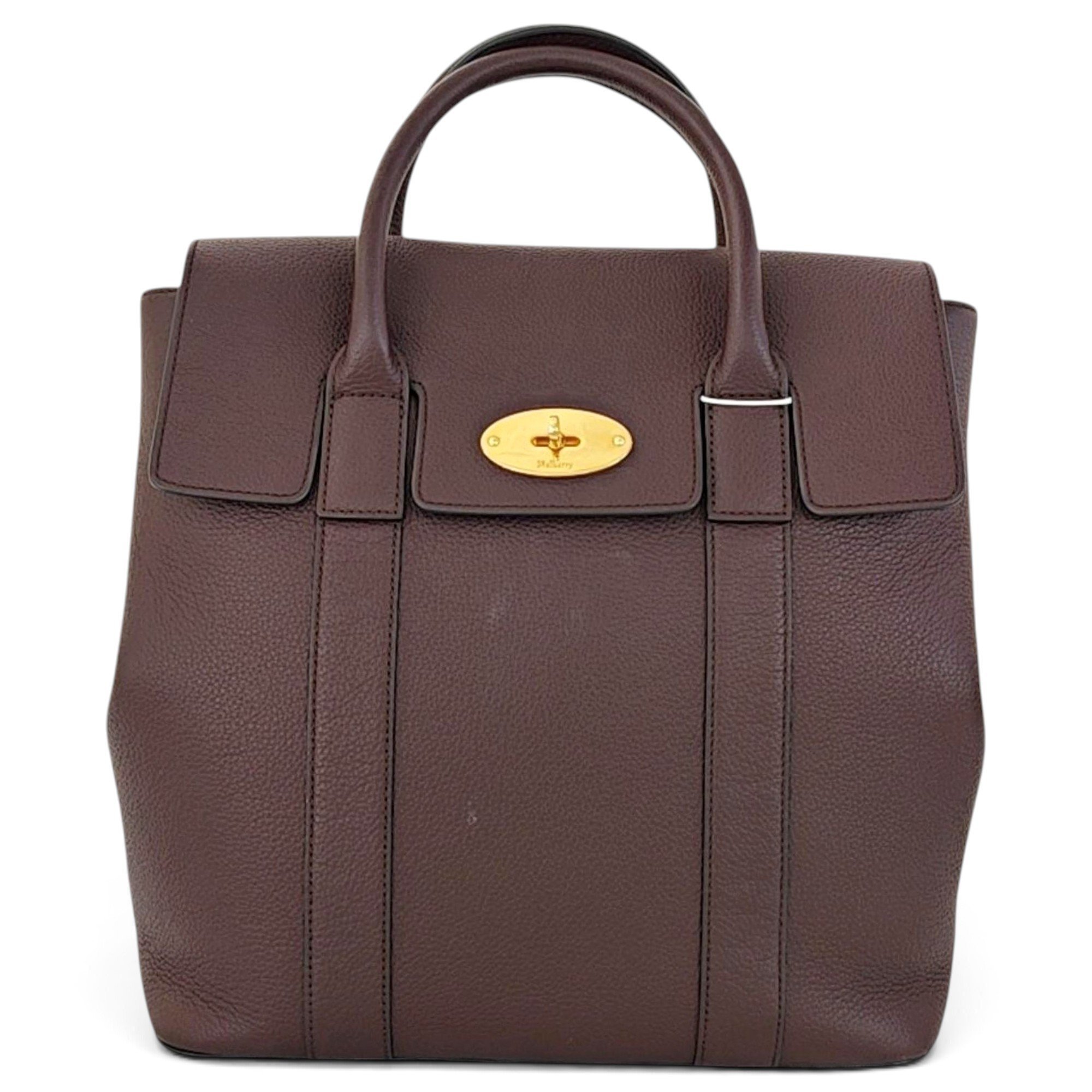 Mulberry Cara Delevigne leather backpack
