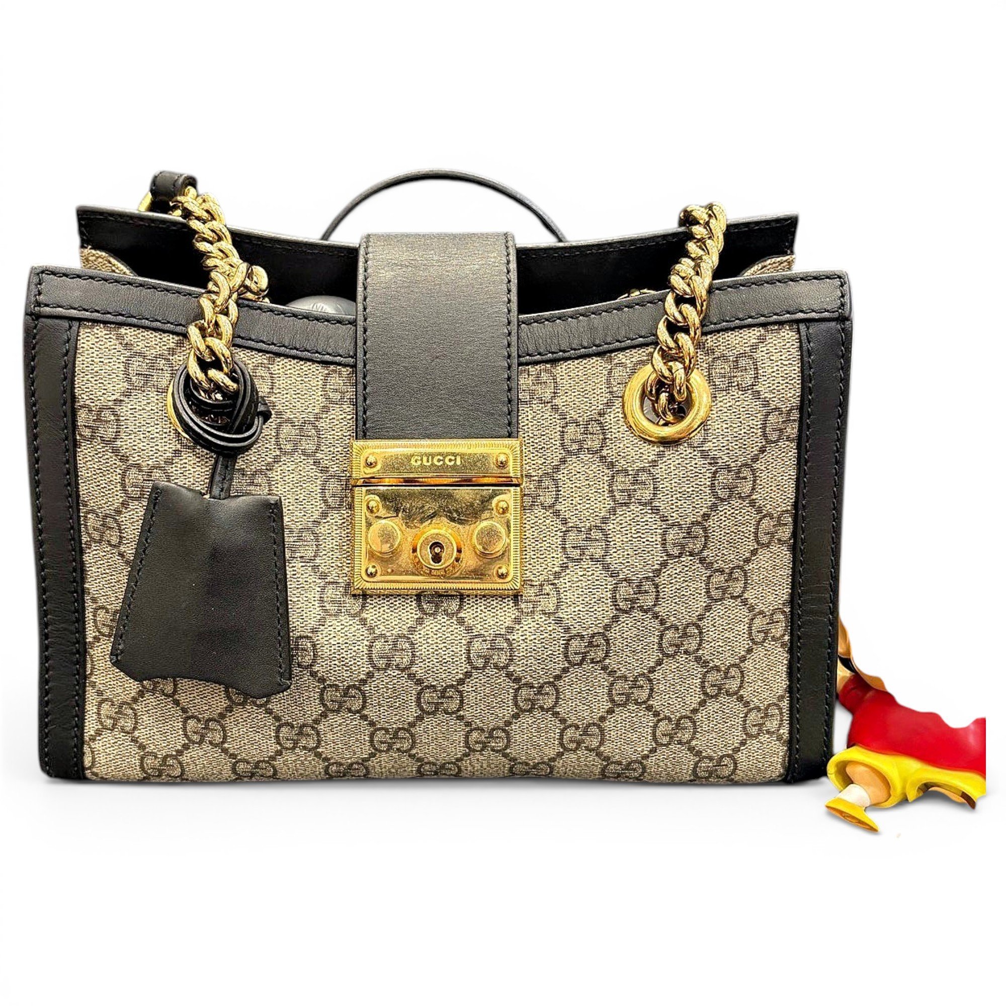 Padlock cloth handbag