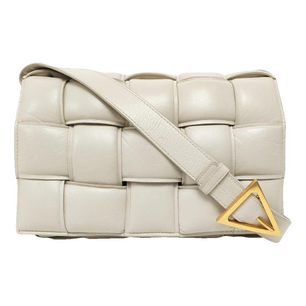 Cassette Padded leather crossbody bag