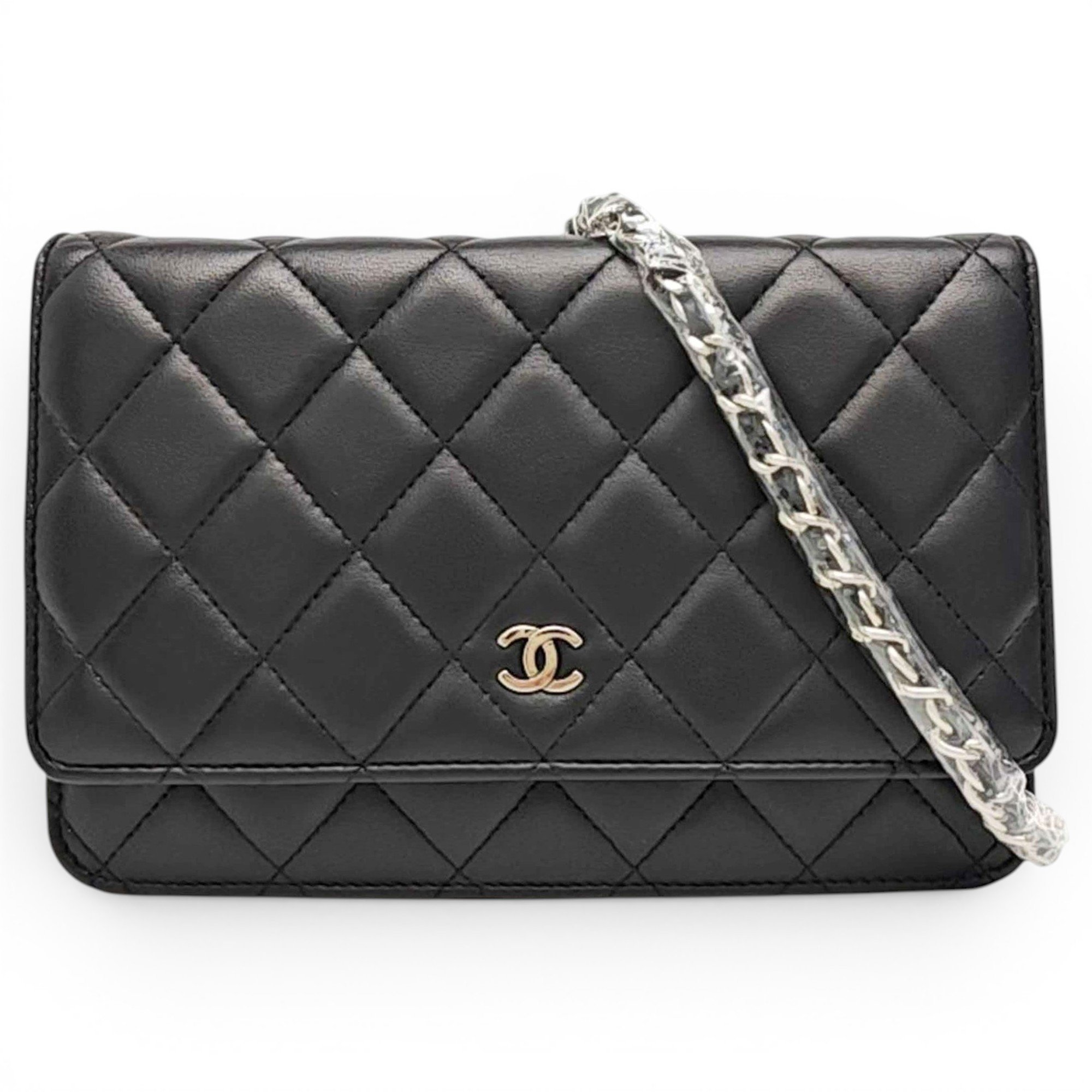 Wallet On Chain Timeless/Classique leather crossbody bag