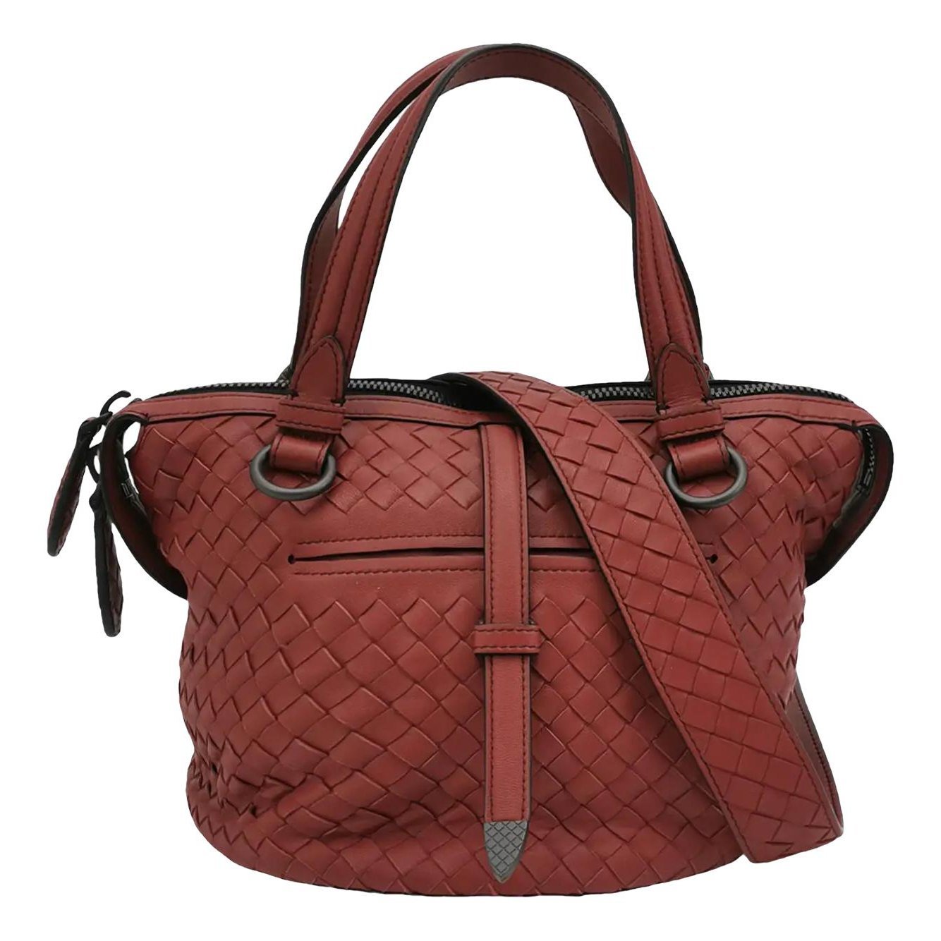 Leather crossbody bag