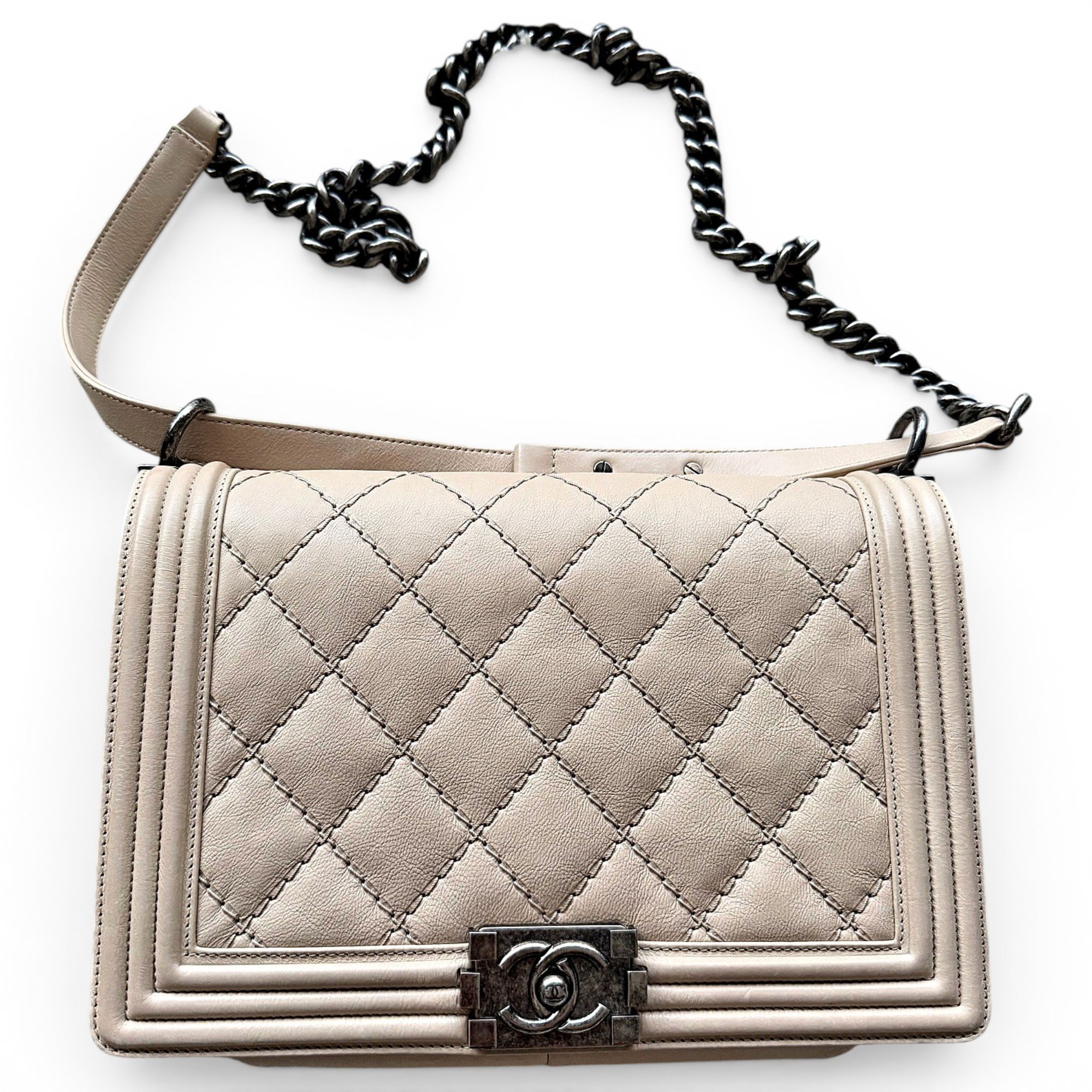 Boy leather handbag