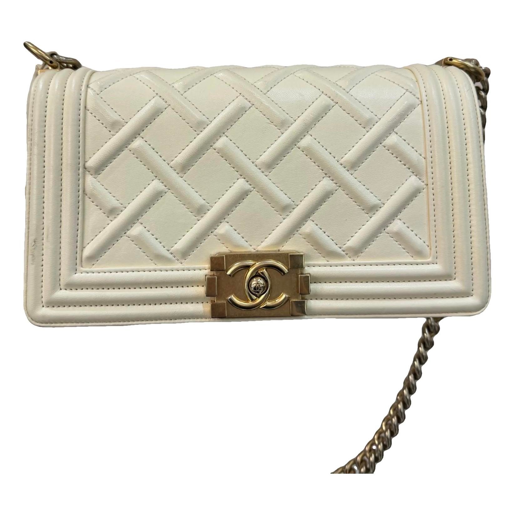 Boy leather crossbody bag
