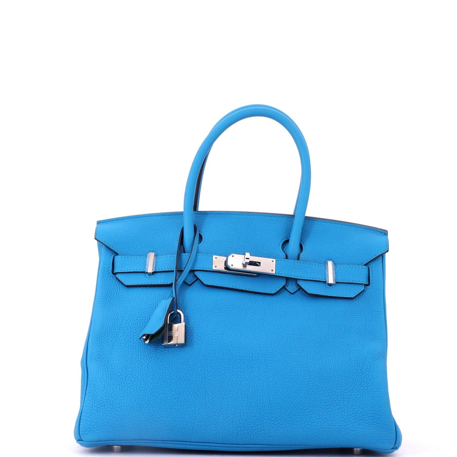 Birkin 30 leather tote