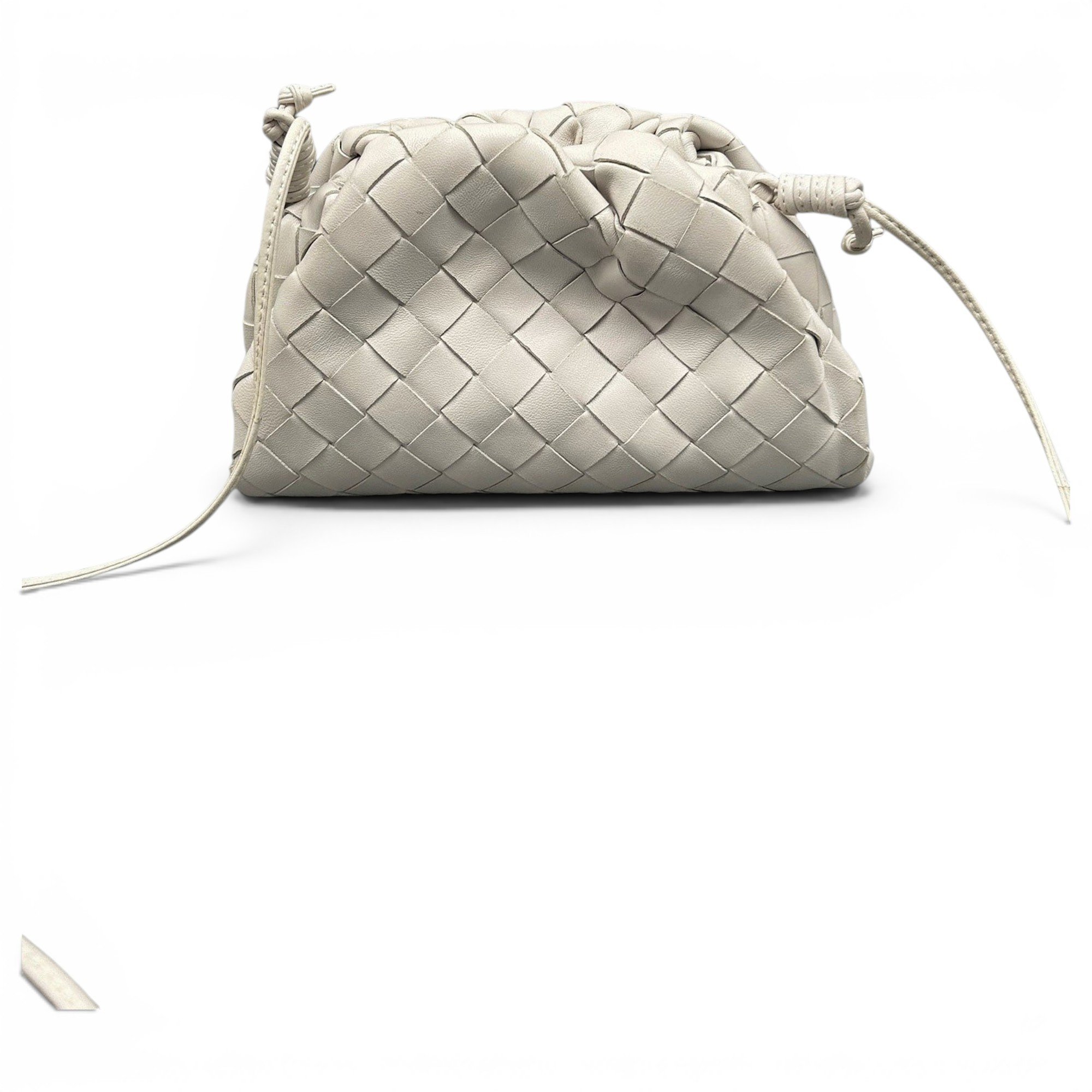 Pouch leather handbag