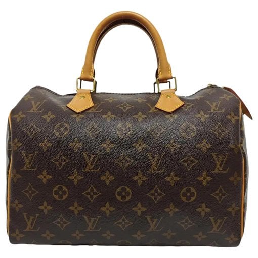 Louis Vuitton Nano Speedy / Mini HL leather handbag