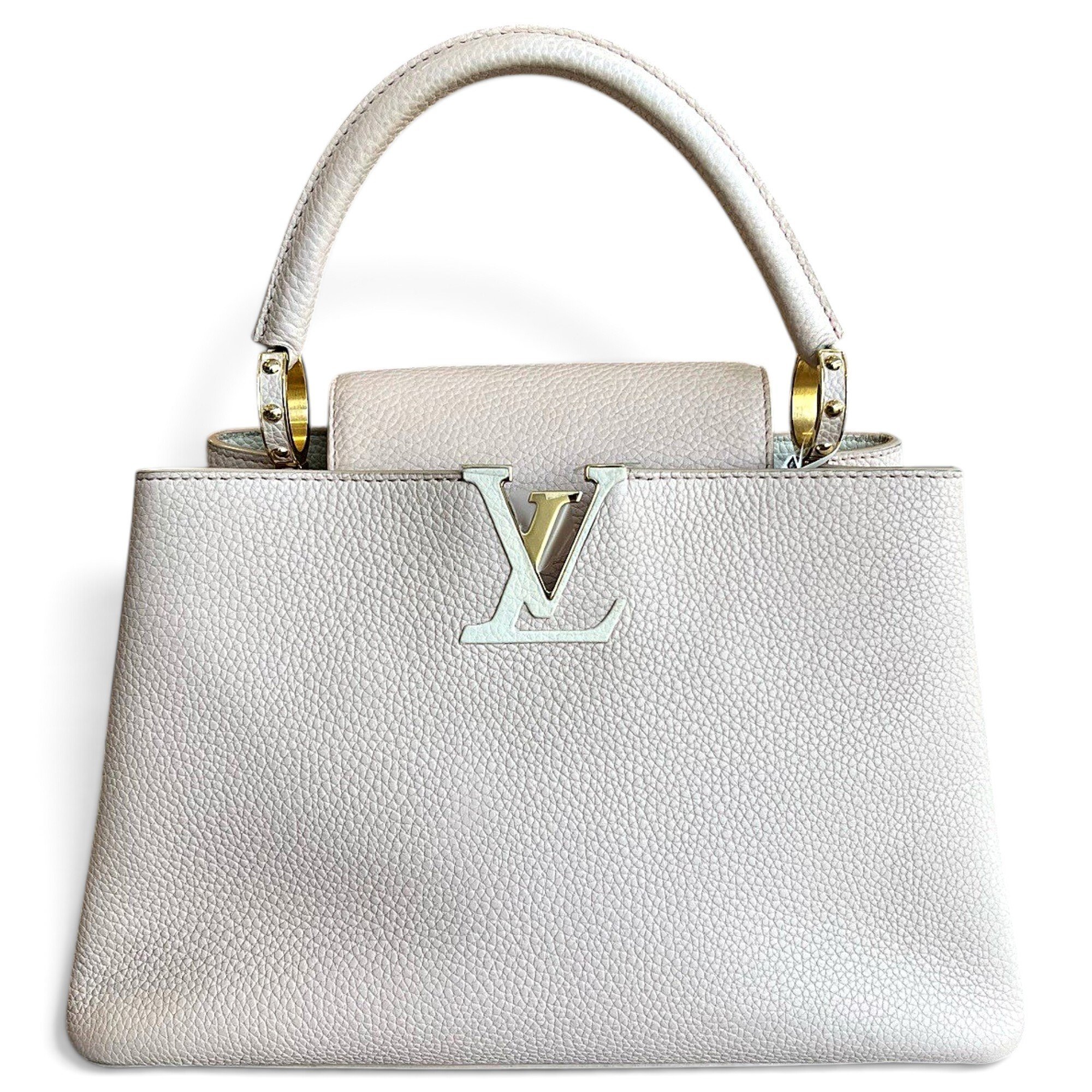 Capucines leather handbag