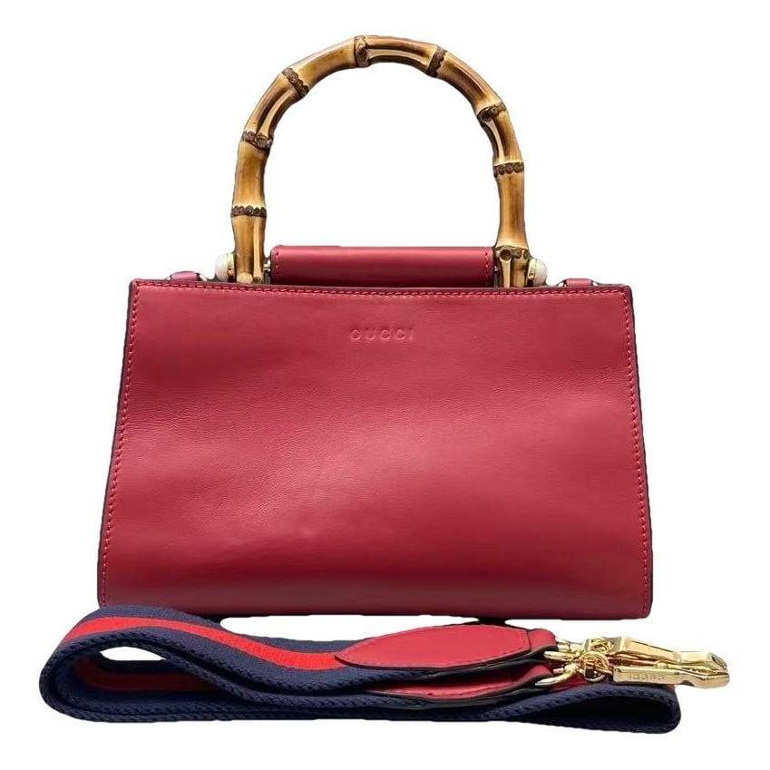 Nymphaea leather handbag