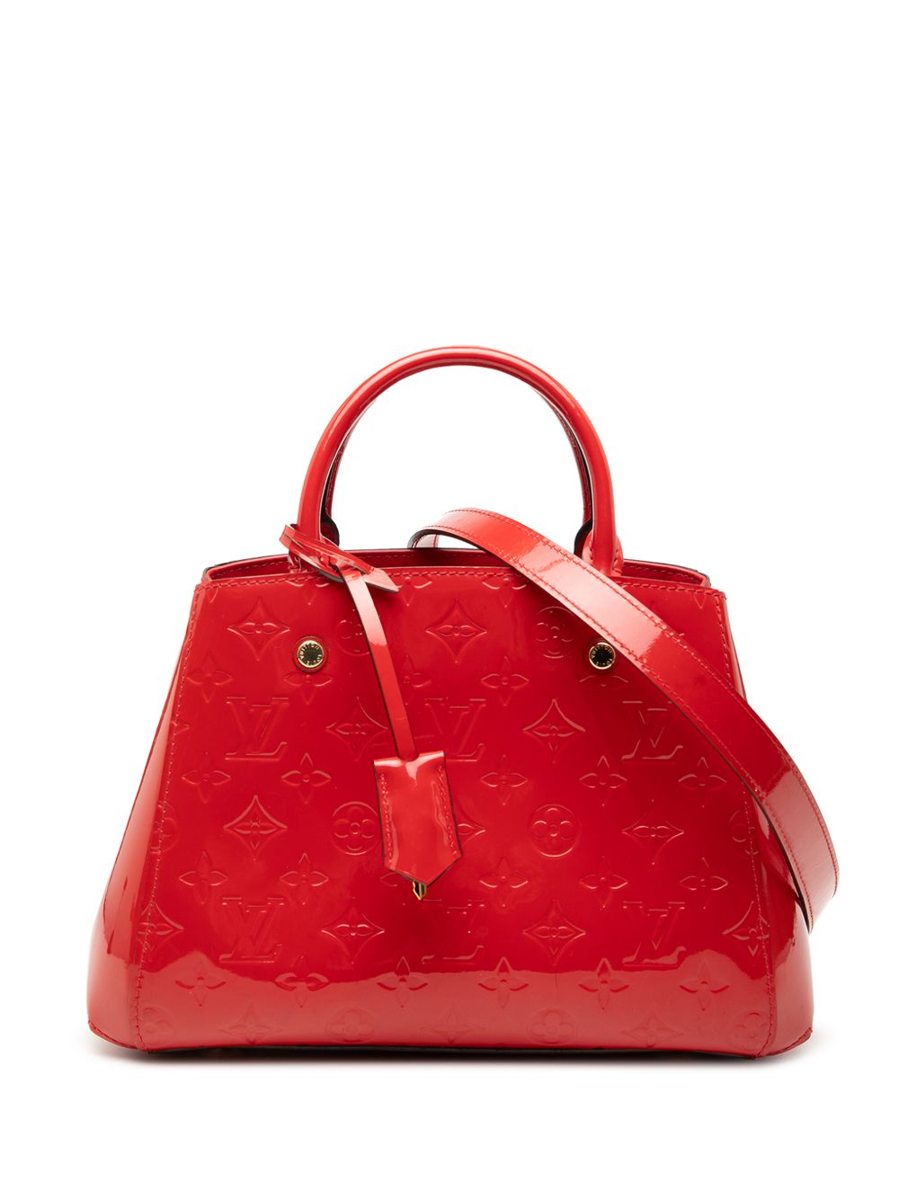 2015 Monogram Vernis Montaigne BB satchel