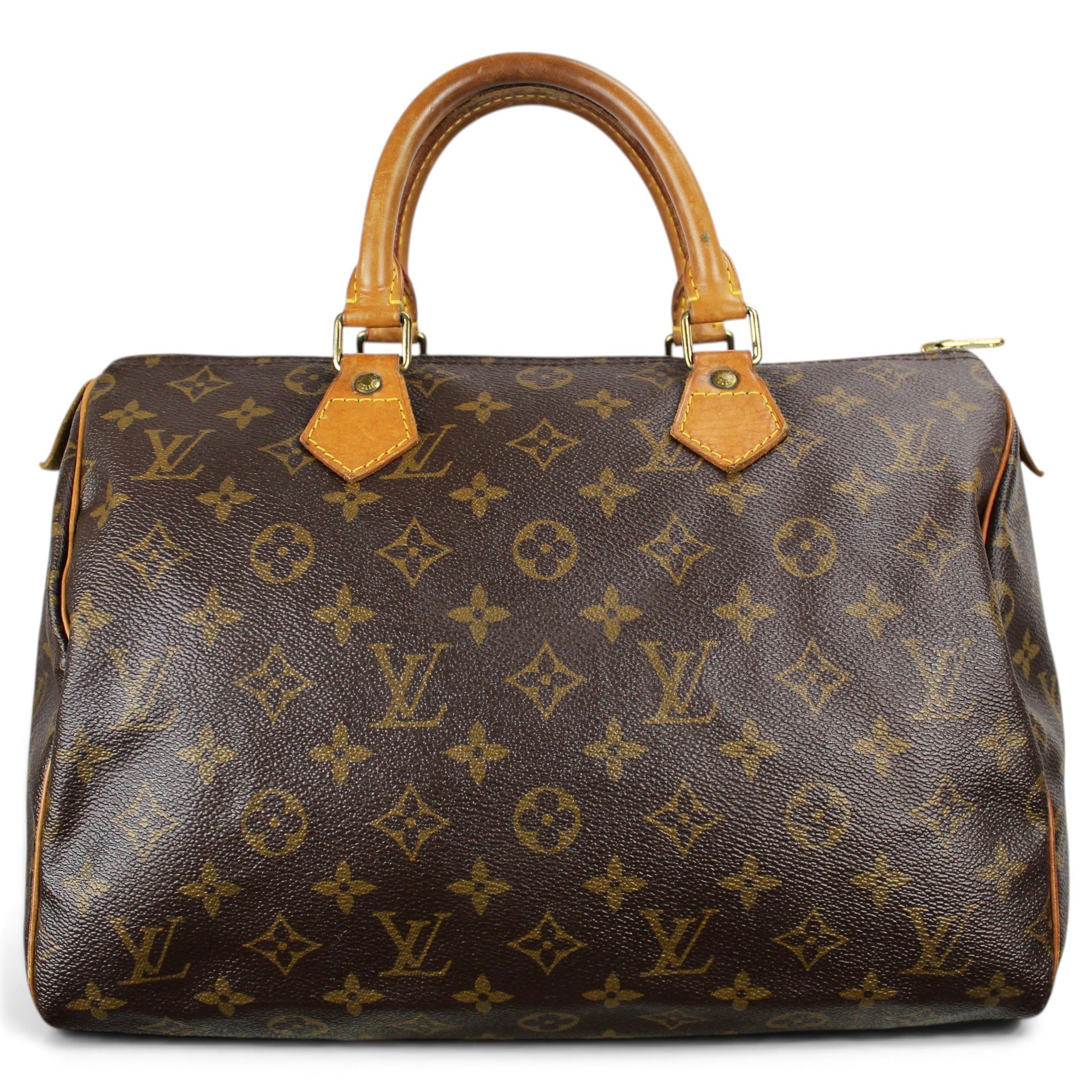 Speedy leather handbag