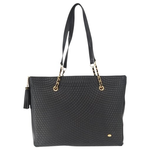 Leather tote