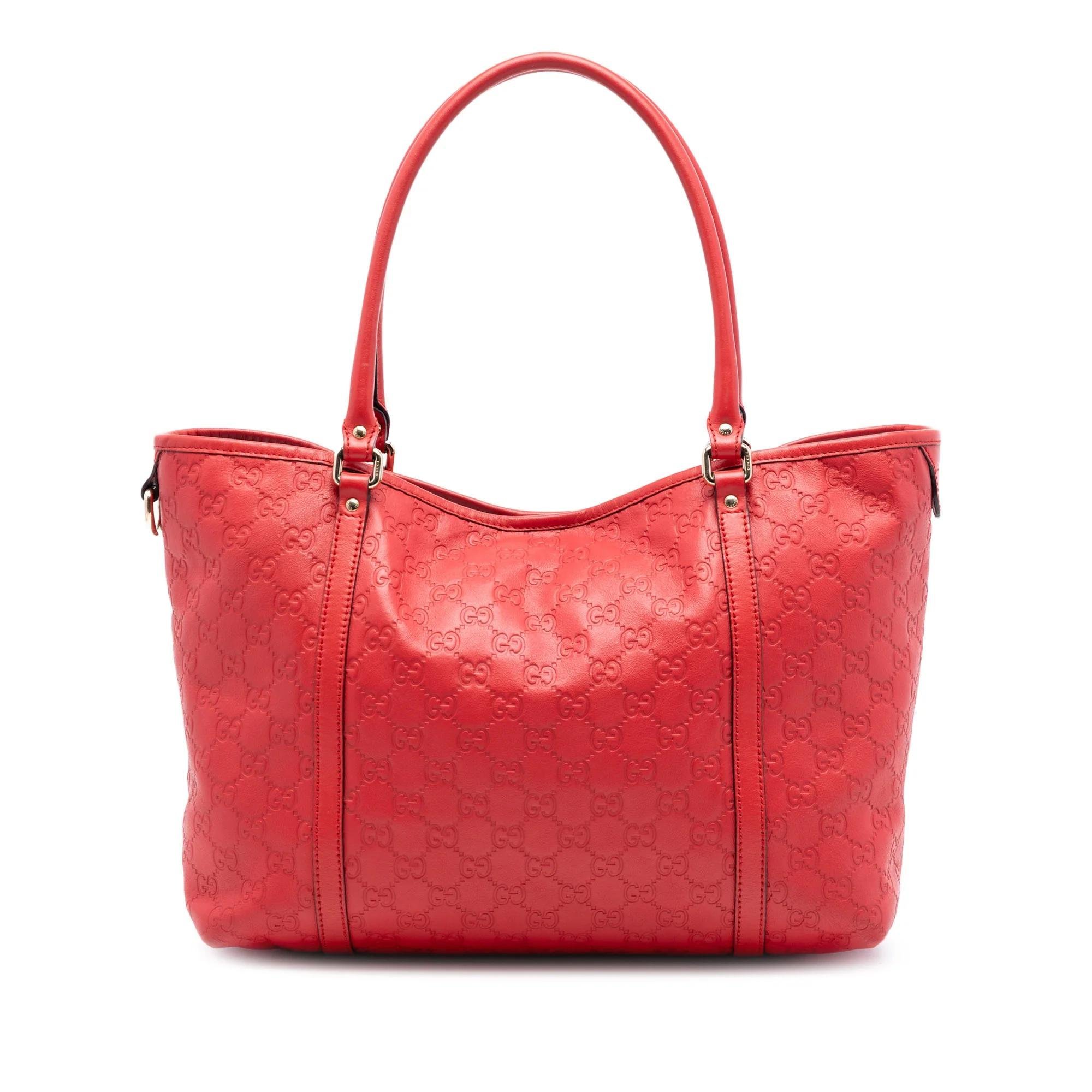 Joy leather tote