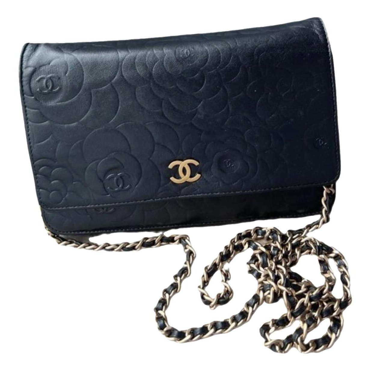 Wallet On Chain Gabrielle leather crossbody bag