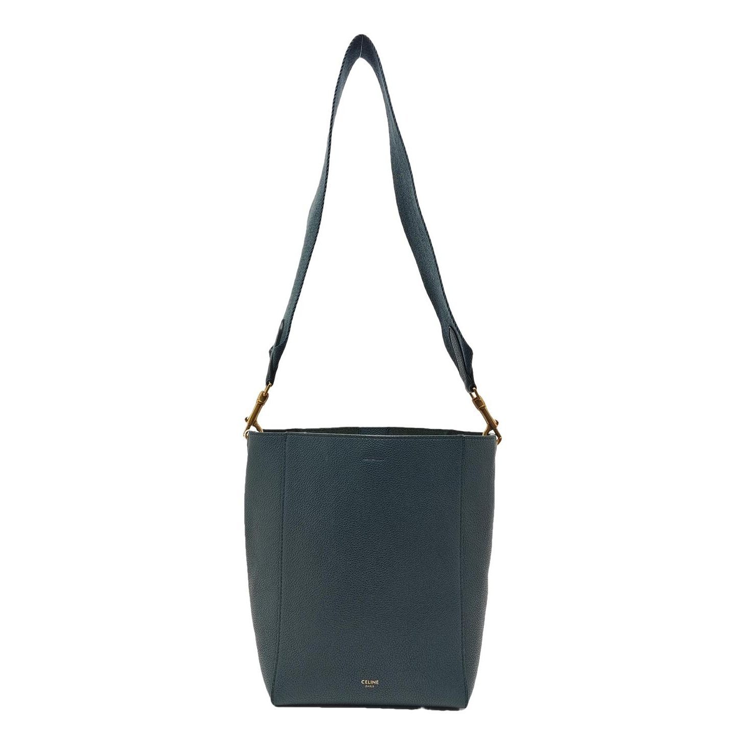 Seau Sangle leather handbag