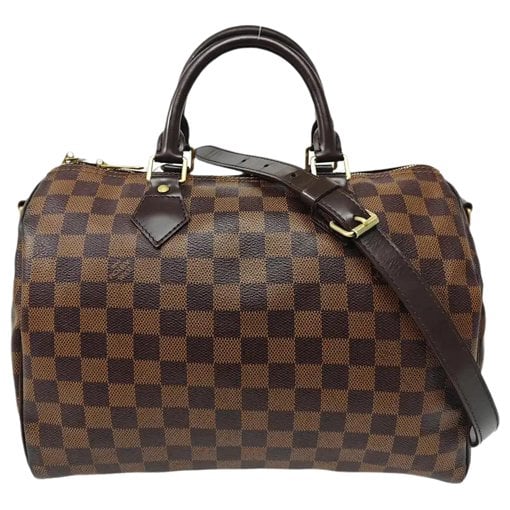 Nano Speedy / Mini HL leather handbag