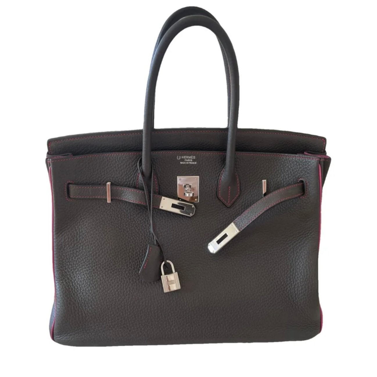 Hermes Birkin 35 Handbag Pink