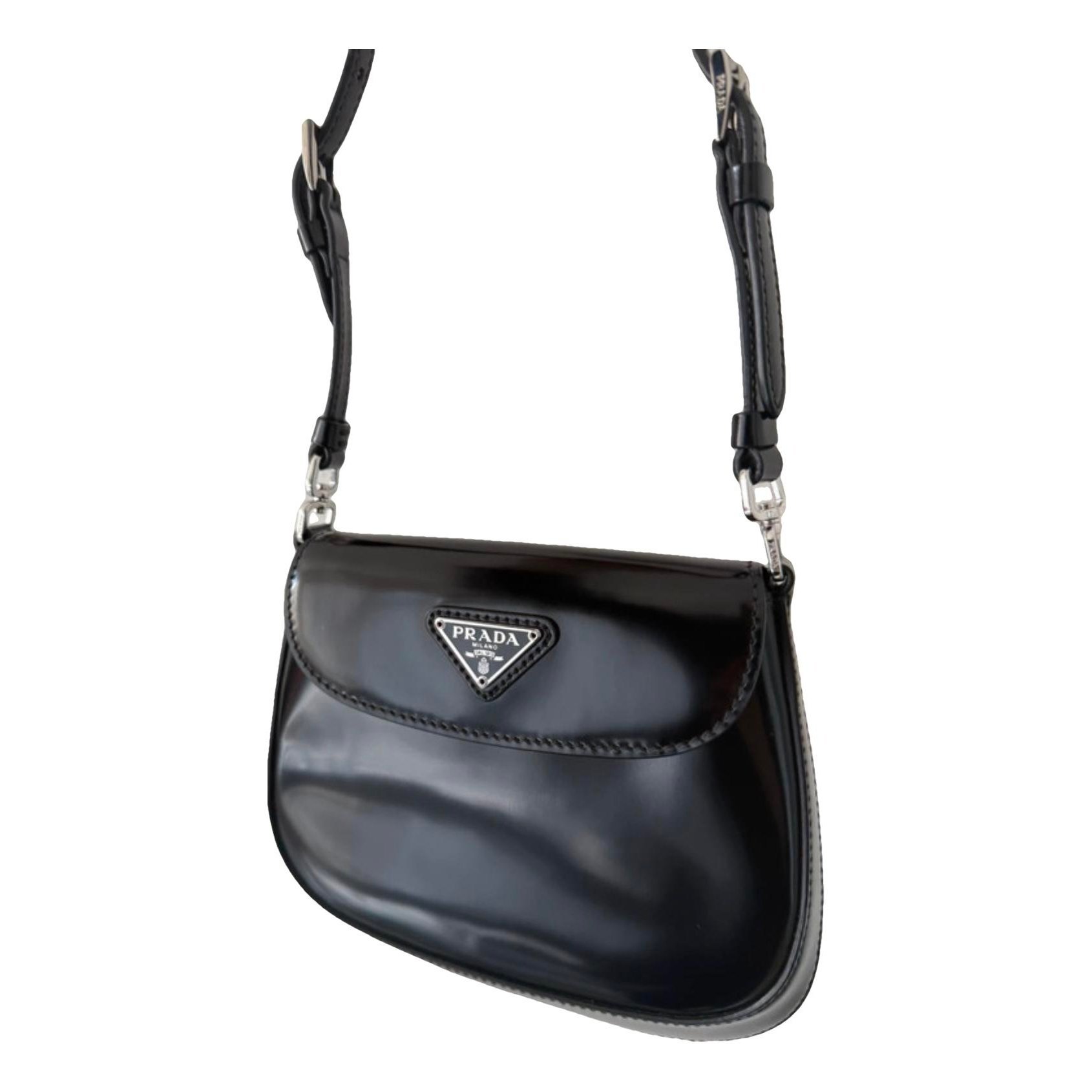 Cleo Flap leather handbag