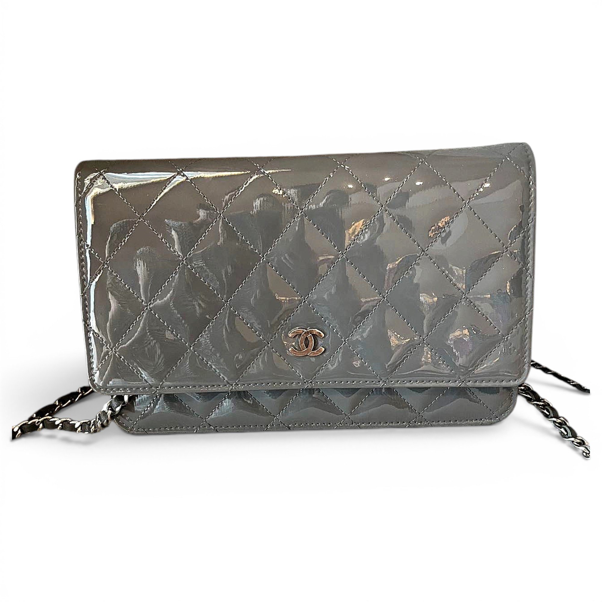 Wallet On Chain Timeless/Classique leather crossbody bag