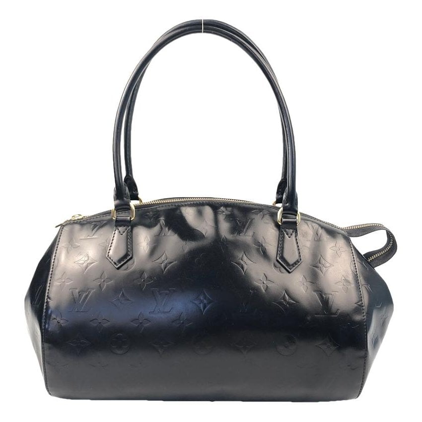 Sherwood patent leather handbag