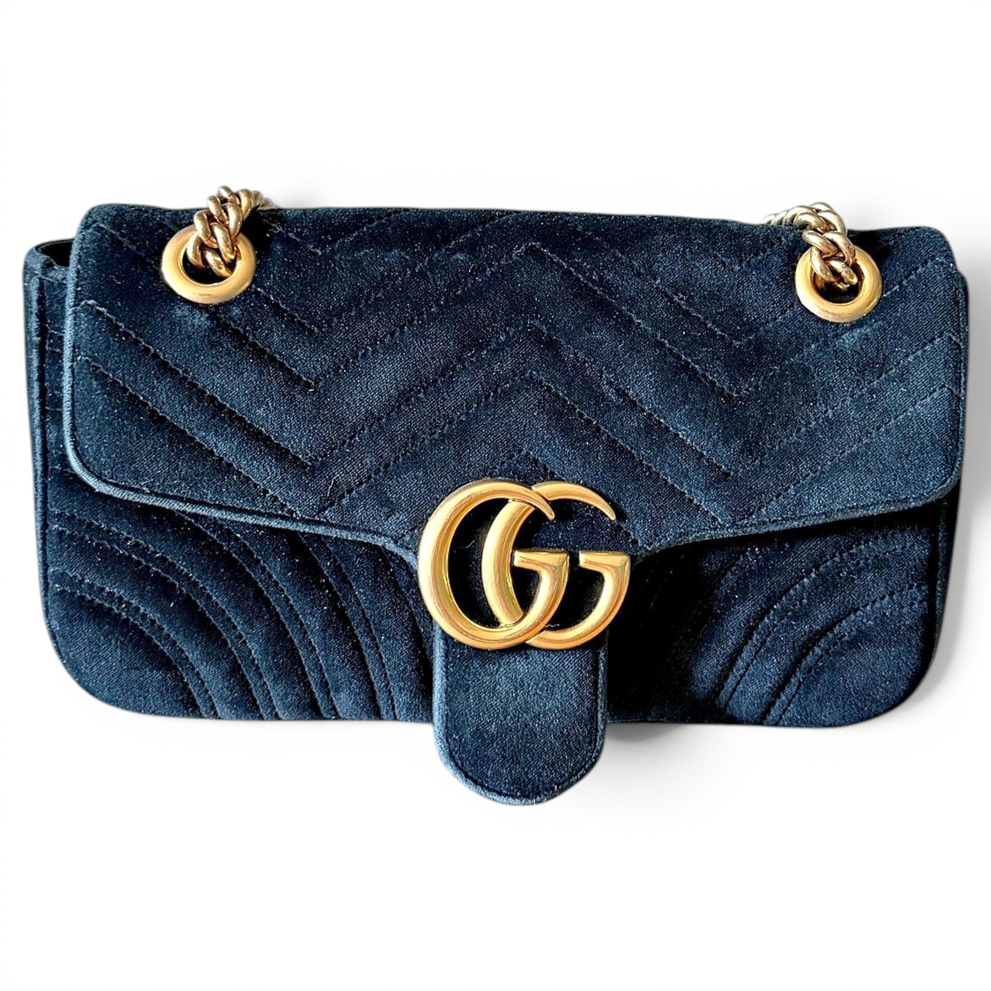 Gucci GG Marmont velvet handbag