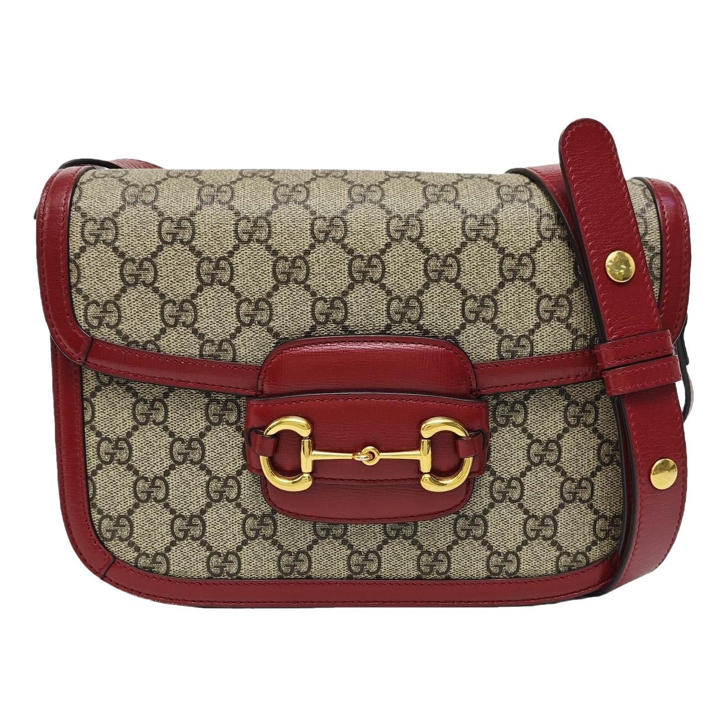 Handle Horsebit 1955 leather handbag