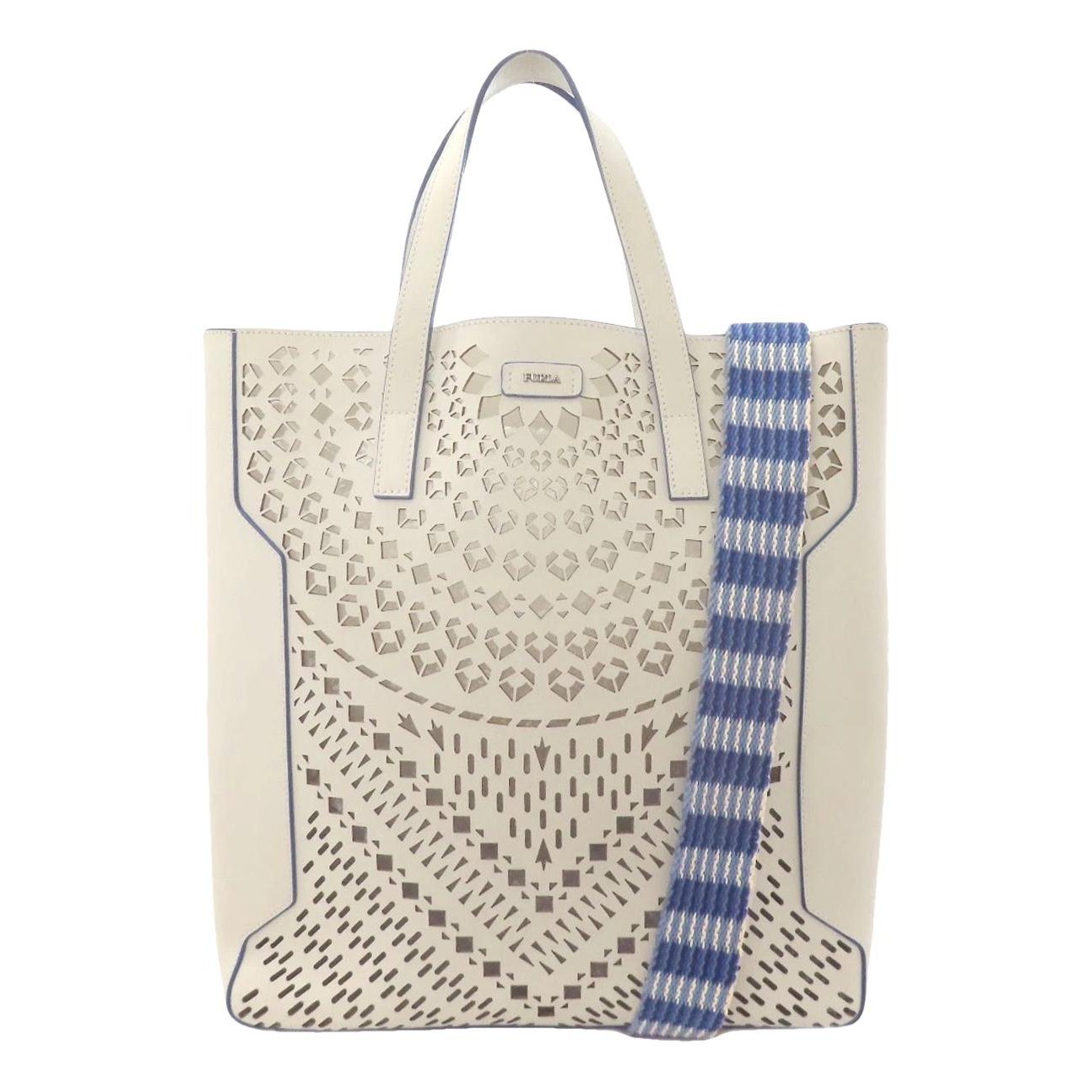 Leather tote