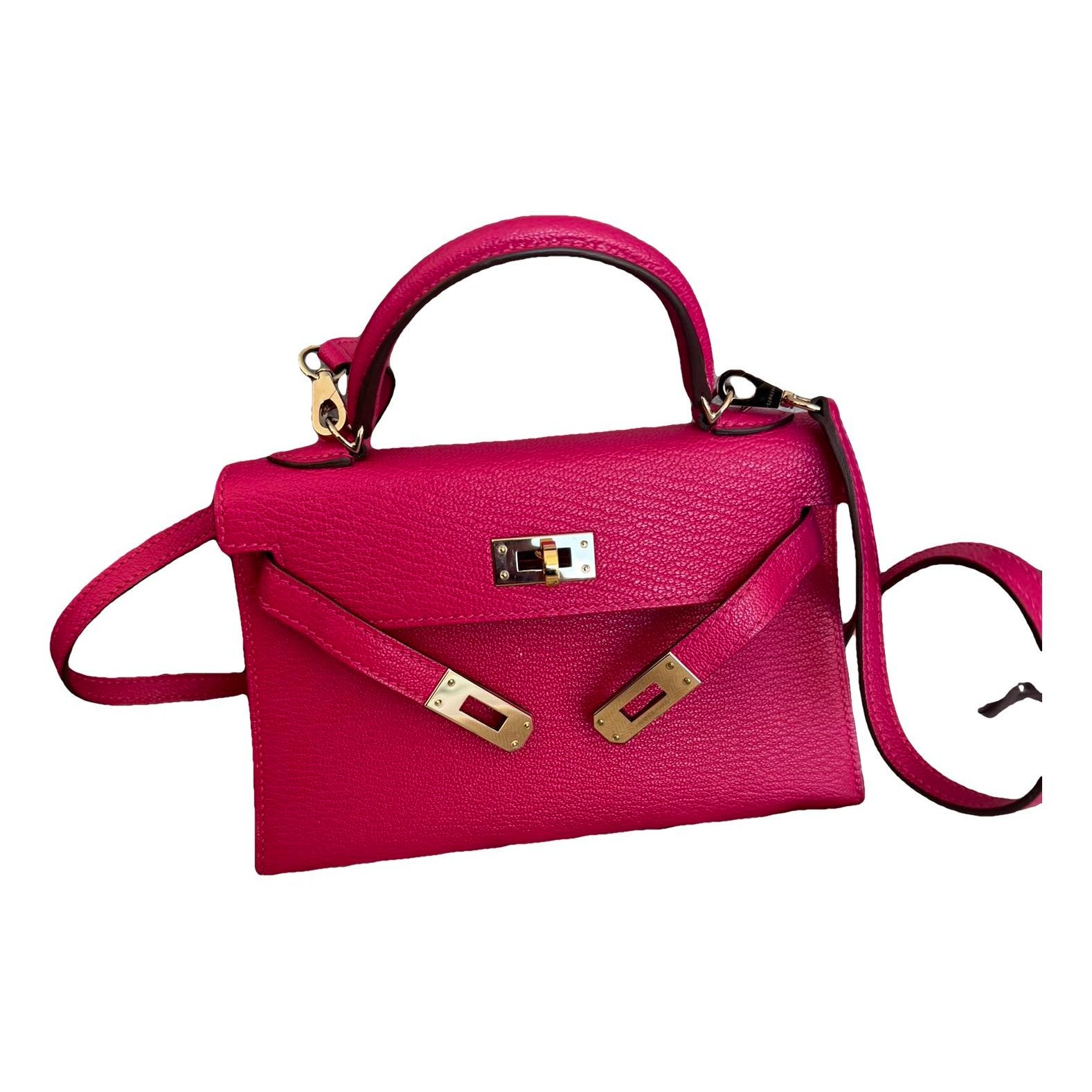 Kelly Mini leather handbag