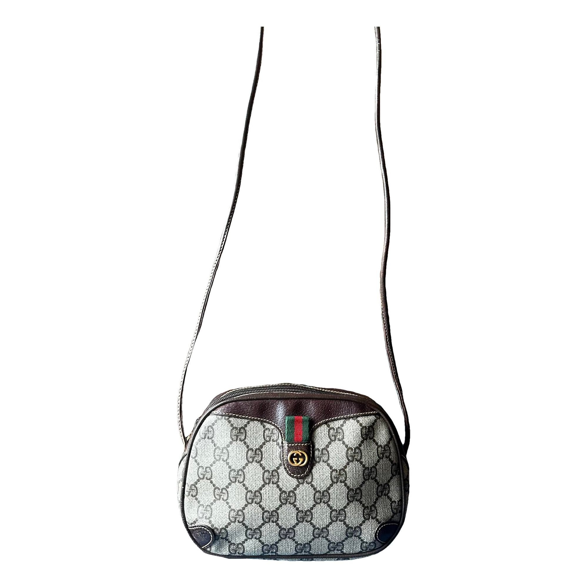 Ophidia Dome leather handbag