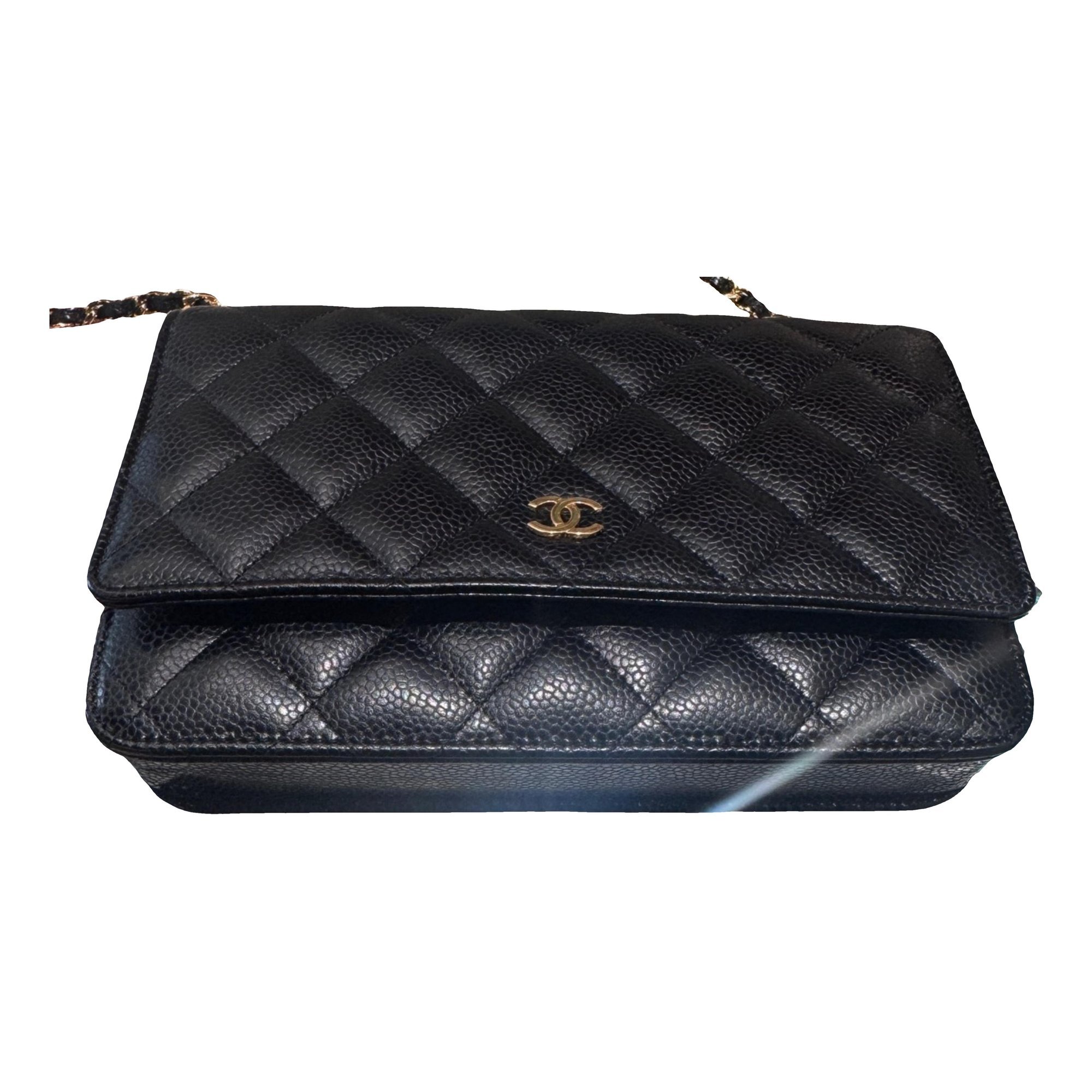 Wallet On Chain Gabrielle leather crossbody bag