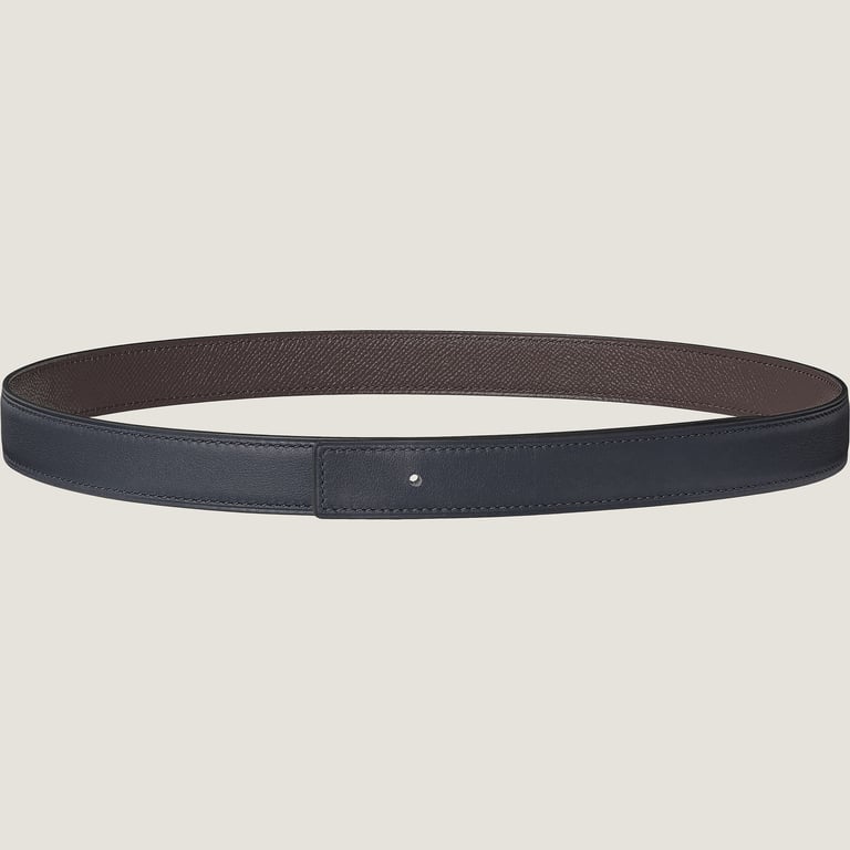 Reversible leather strap 32 mm