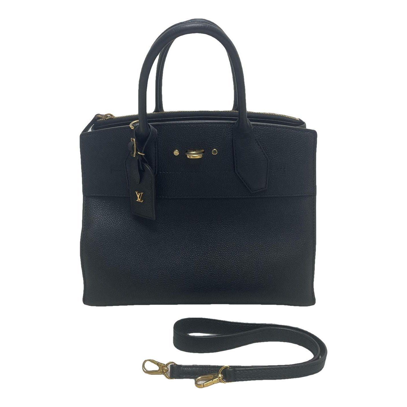 Louis Vuitton City Steamer leather handbag