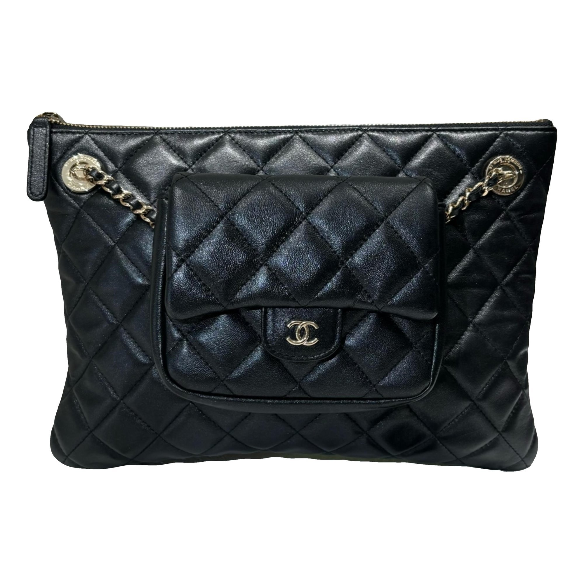 Grand shopping leather tote
