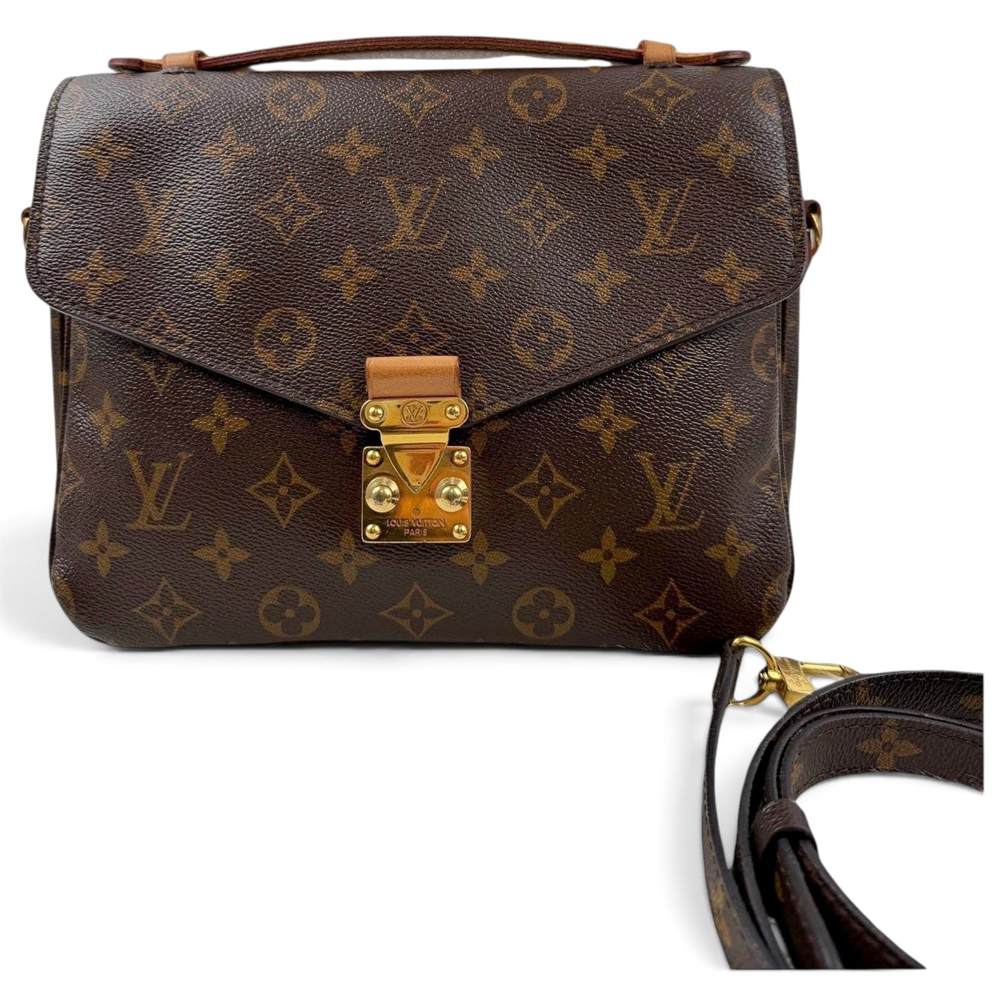 Metis leather handbag
