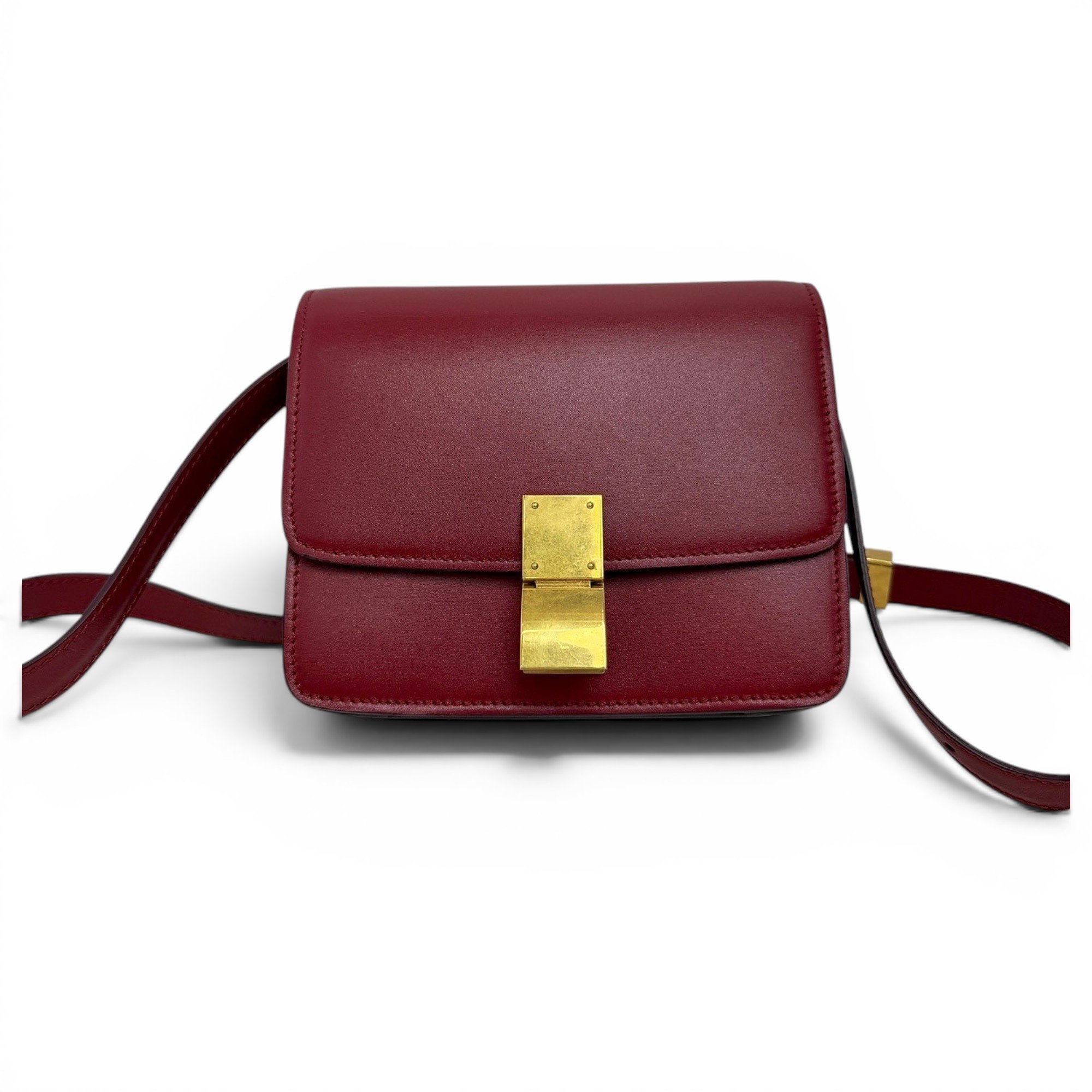 Classic leather handbag