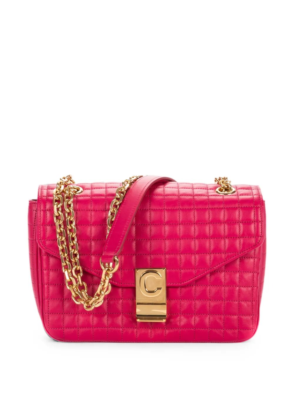 C quilted cross body bag