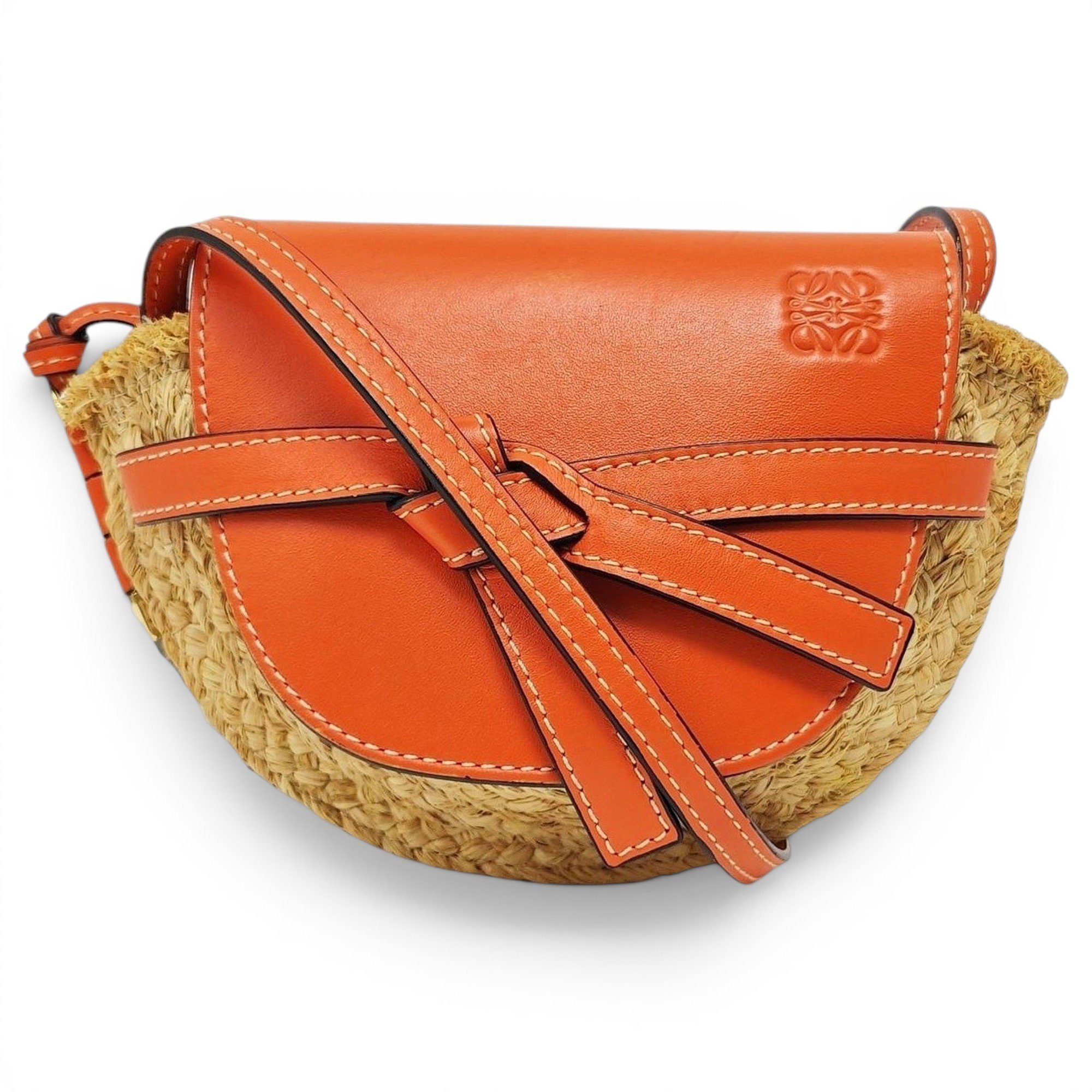 Gate leather handbag