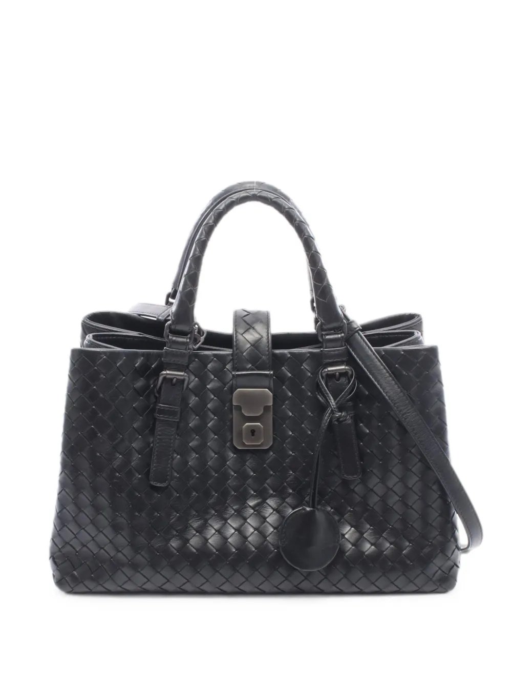 2010s small Roma Intrecciato tote bag