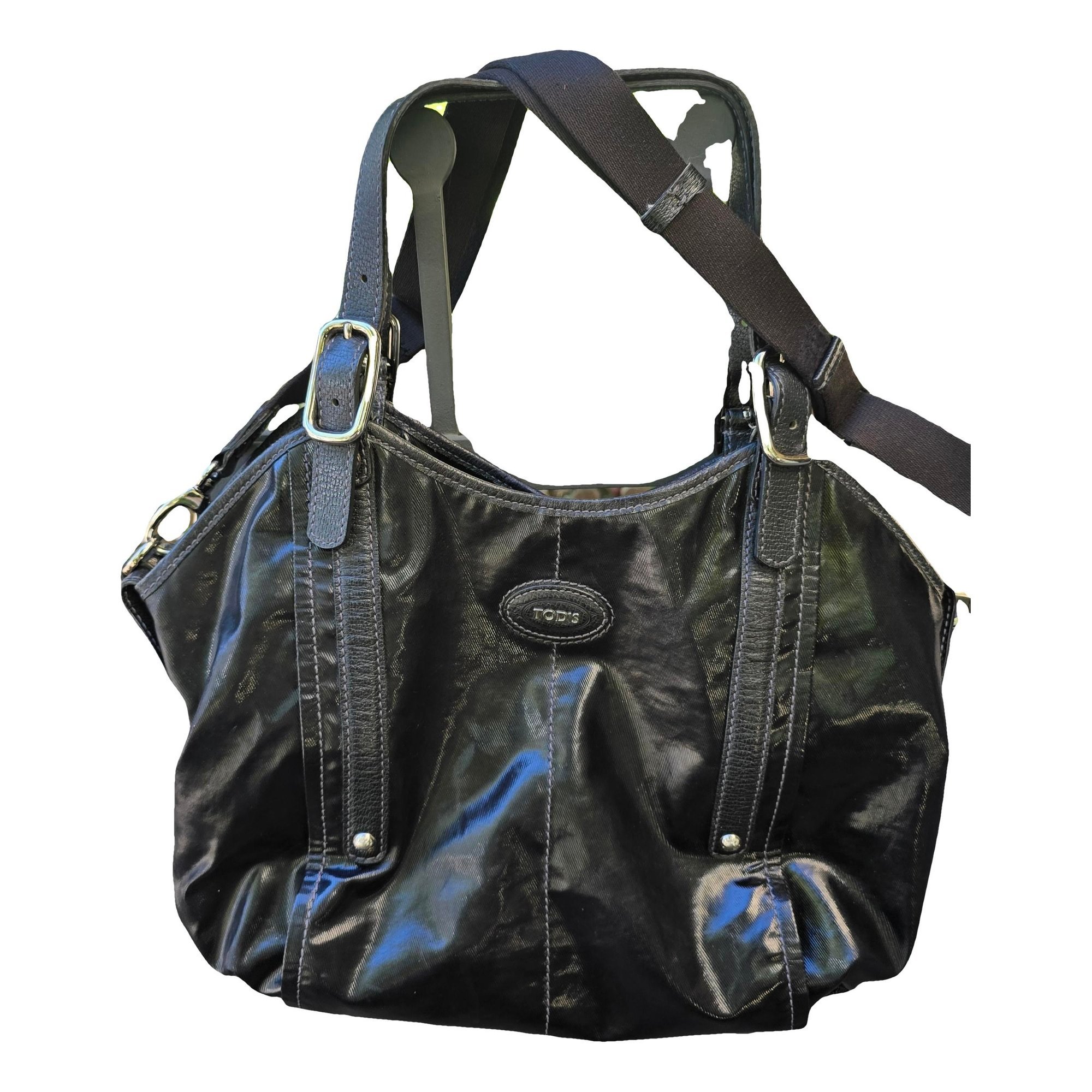 D Bag leather handbag