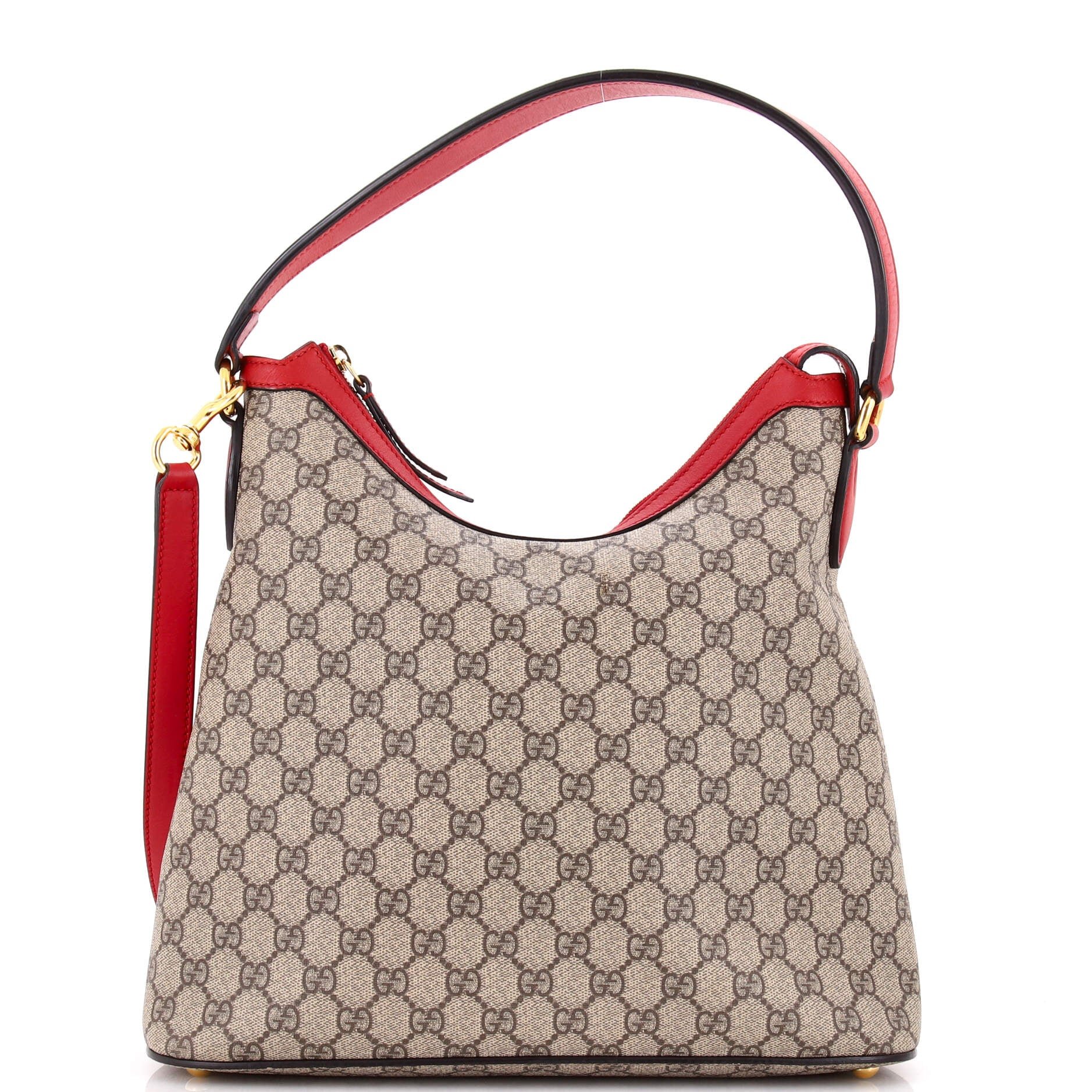Gucci Linea A Hobo GG Coated Canvas